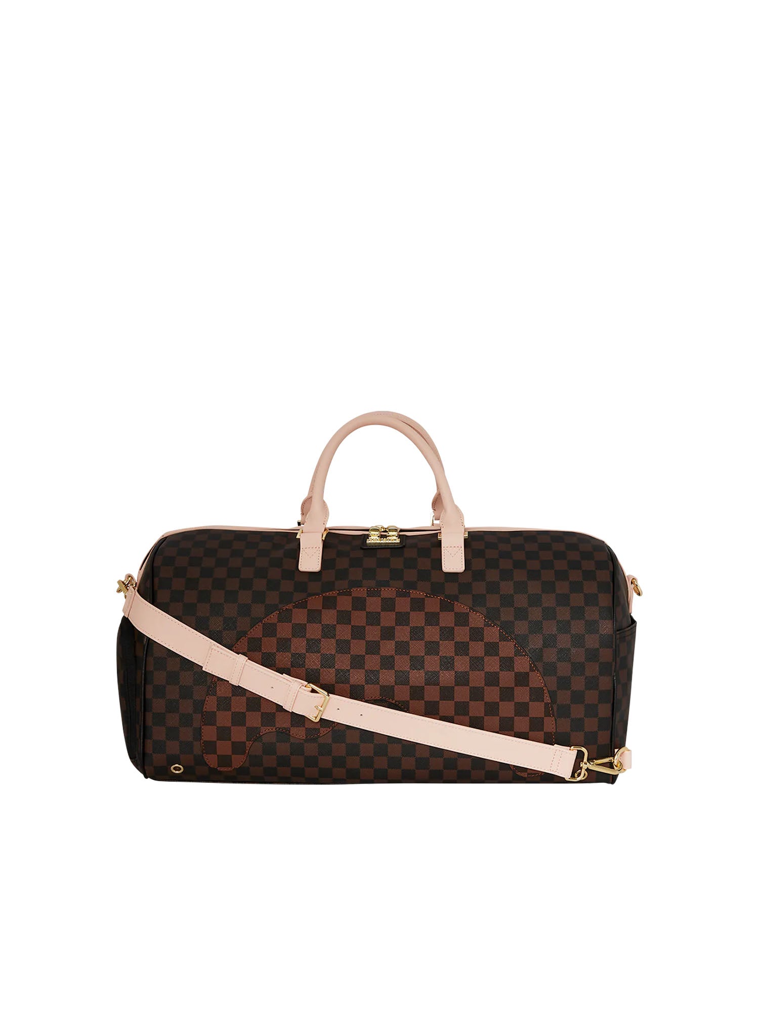 Sprayground Boujee Strap Duffel Marrone