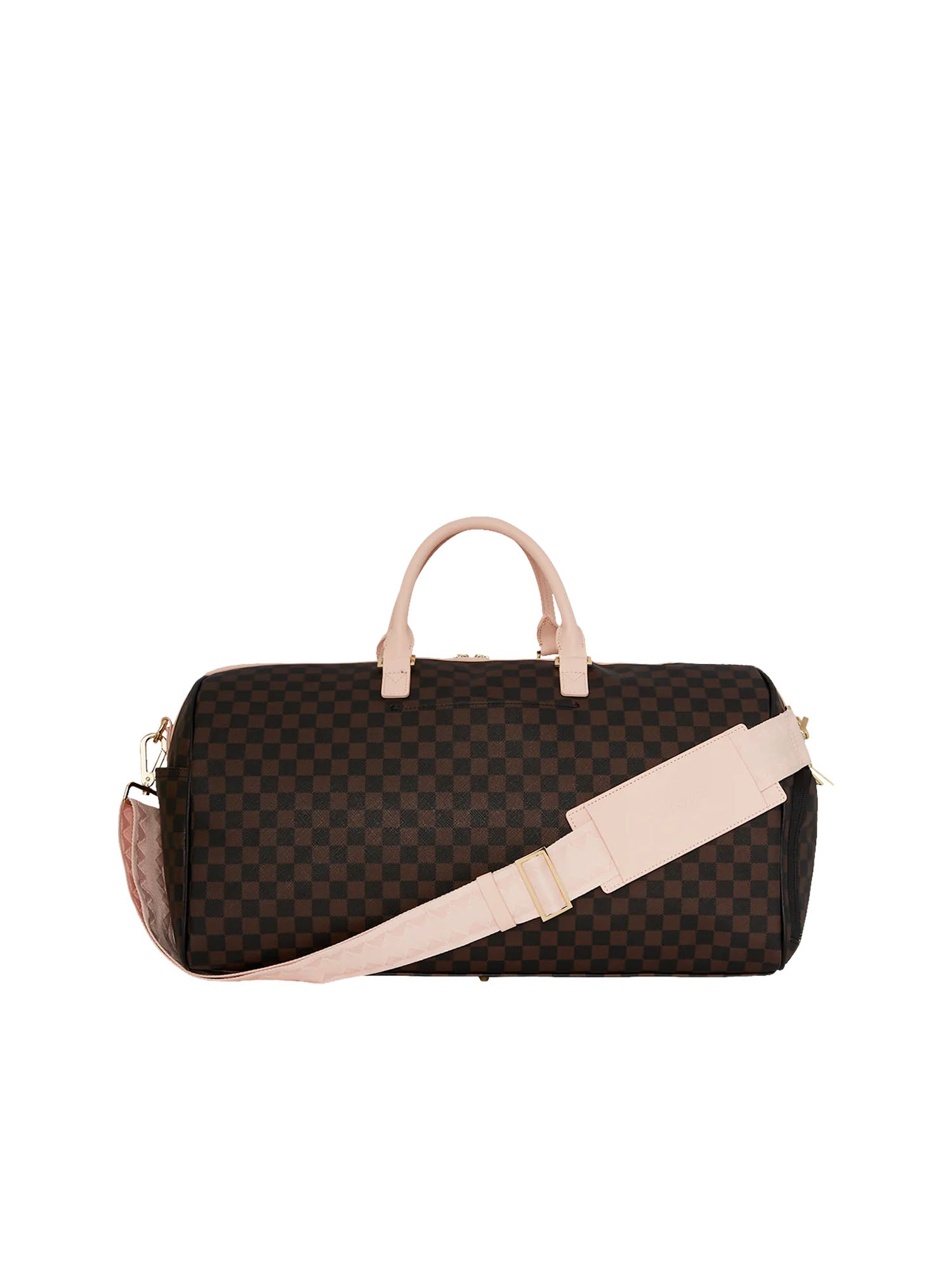 Sprayground Boujee Strap Duffel Marrone