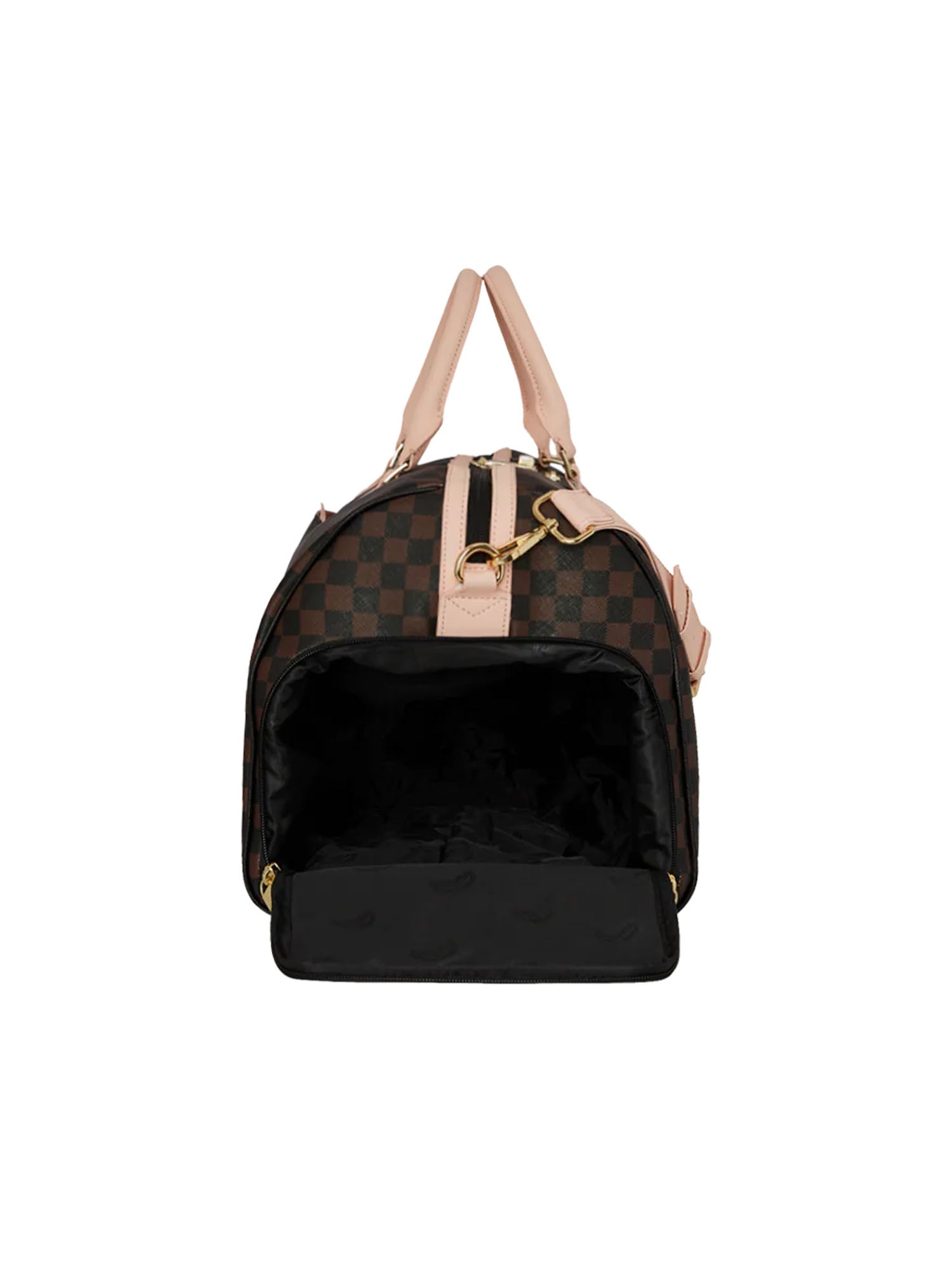 Sprayground Boujee Strap Duffel Marrone