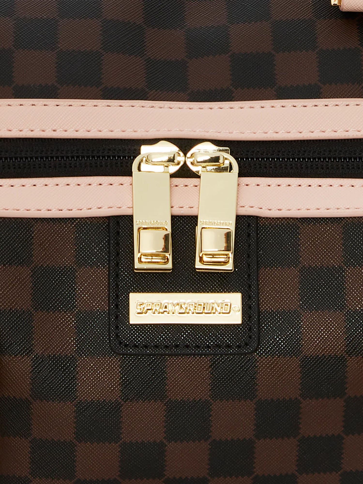 Sprayground Boujee Strap Duffel Marrone