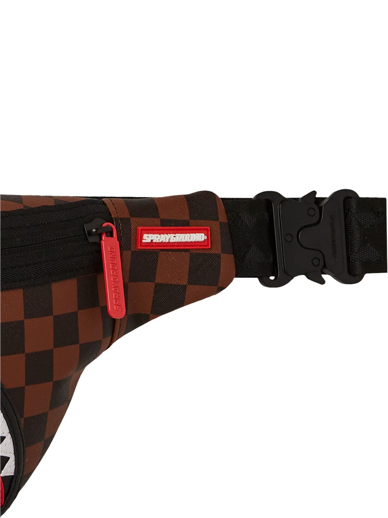 Sprayground Machine Francaise Crossbody Marrone