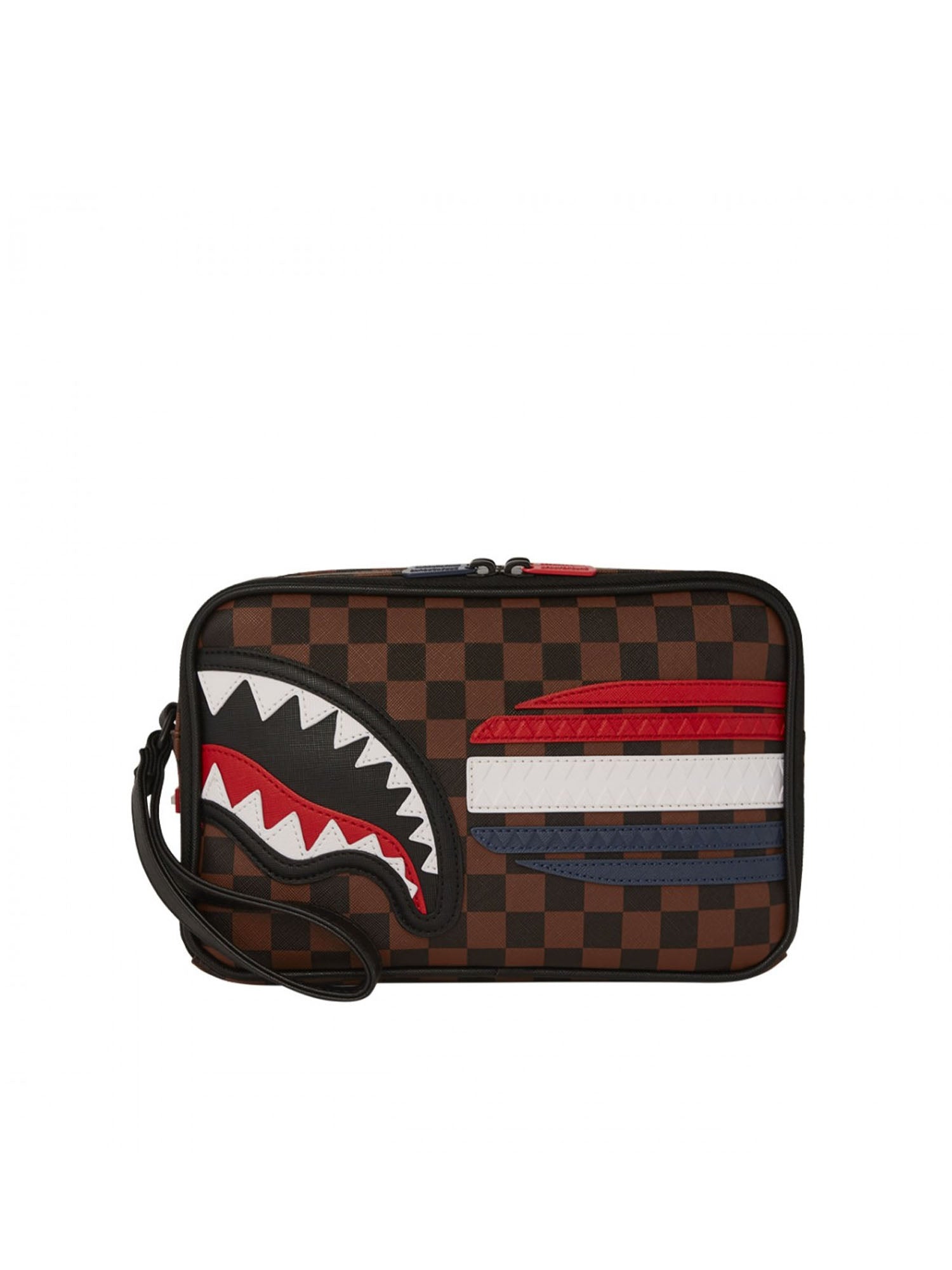 Sprayground Machine Francaise Toiletry Marrone