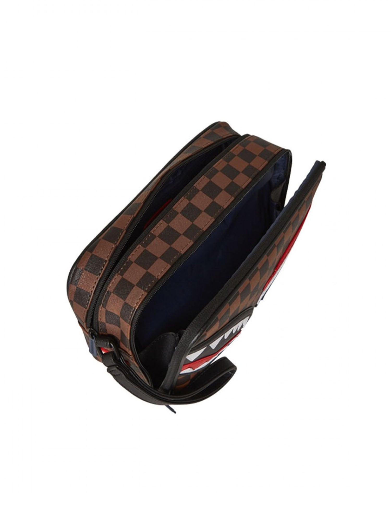 Sprayground Machine Francaise Toiletry Marrone