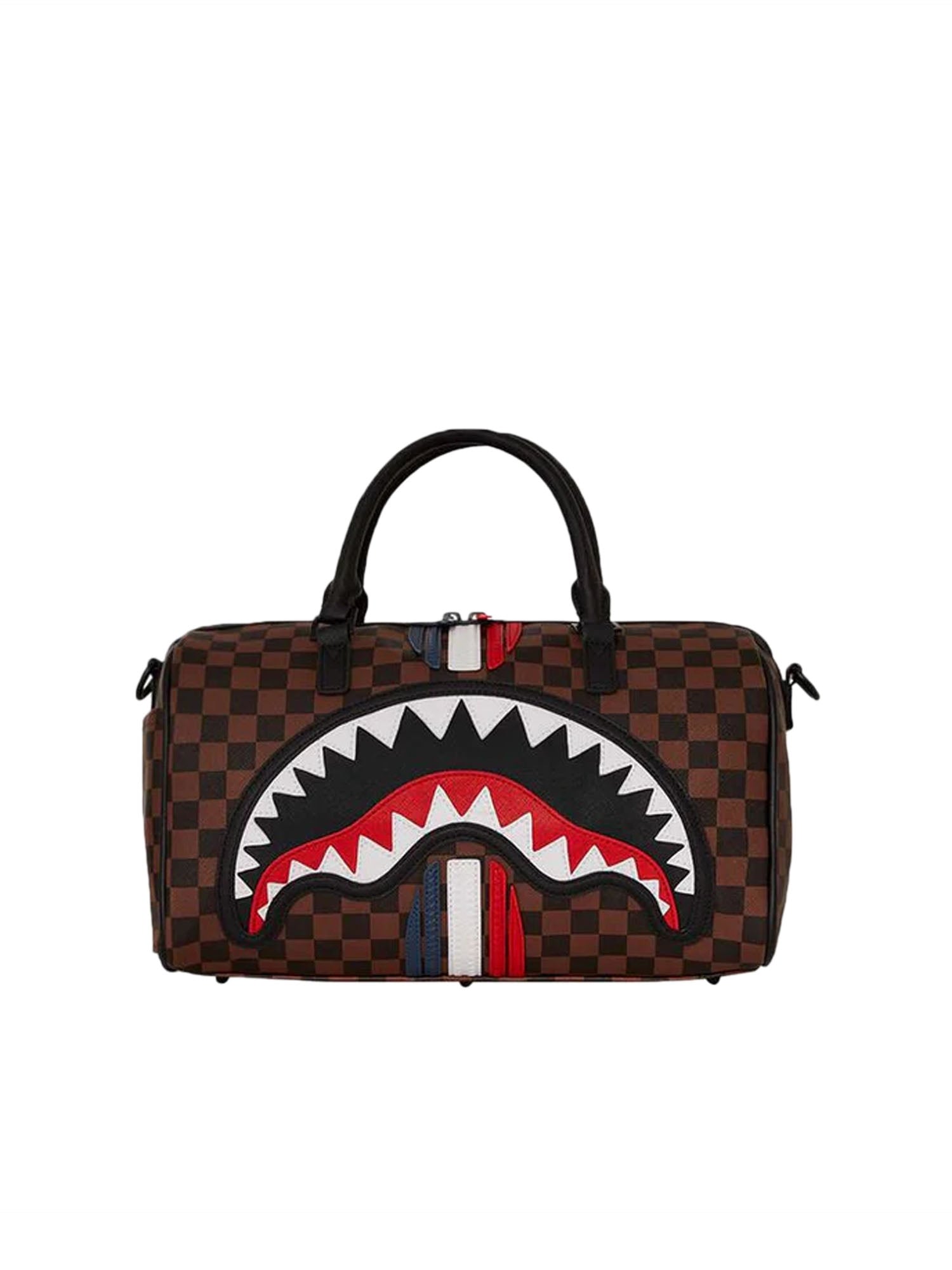 Sprayground Machine Francaise Mini Duffel Marrone