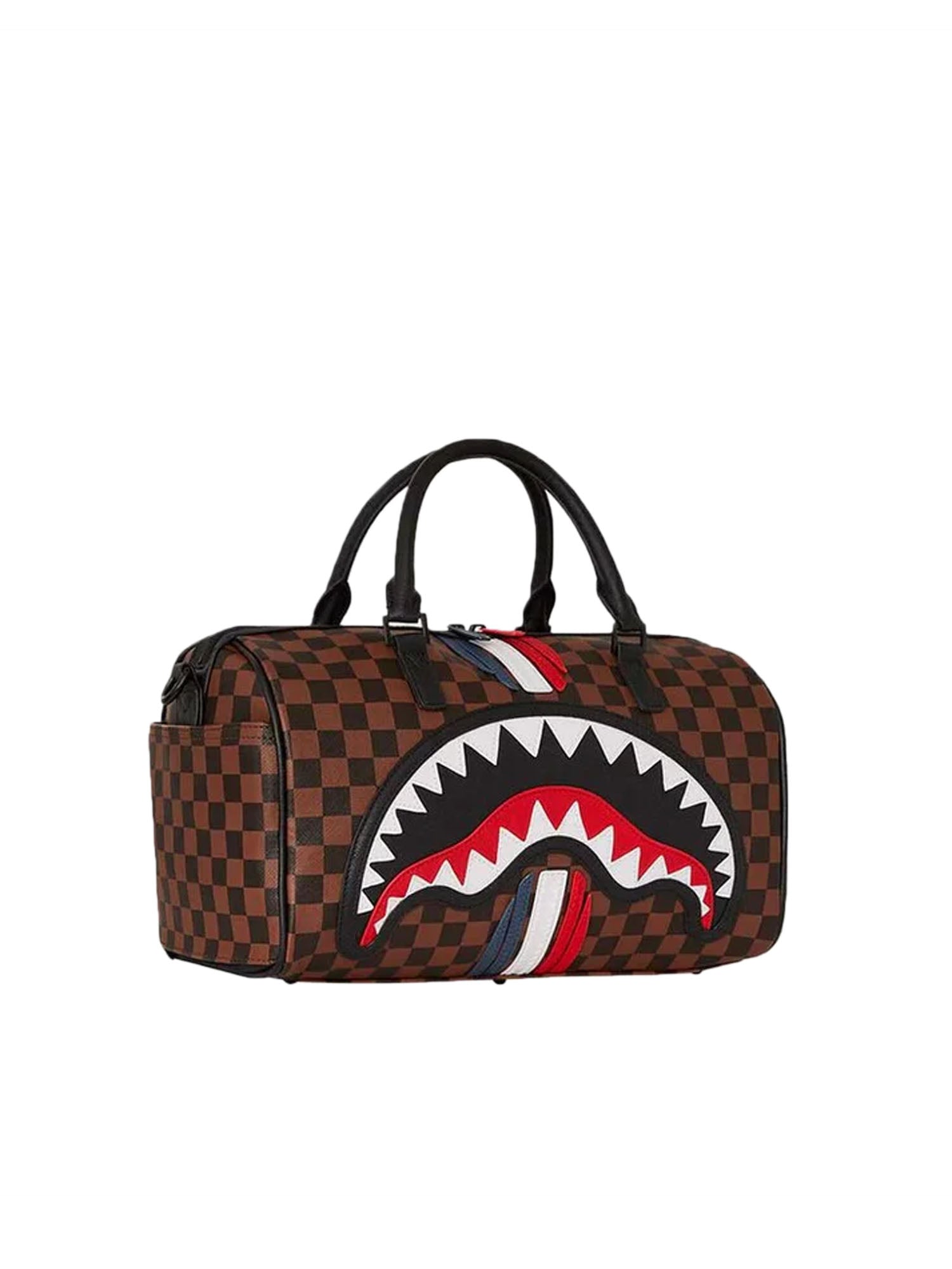 Sprayground Machine Francaise Mini Duffel Marrone