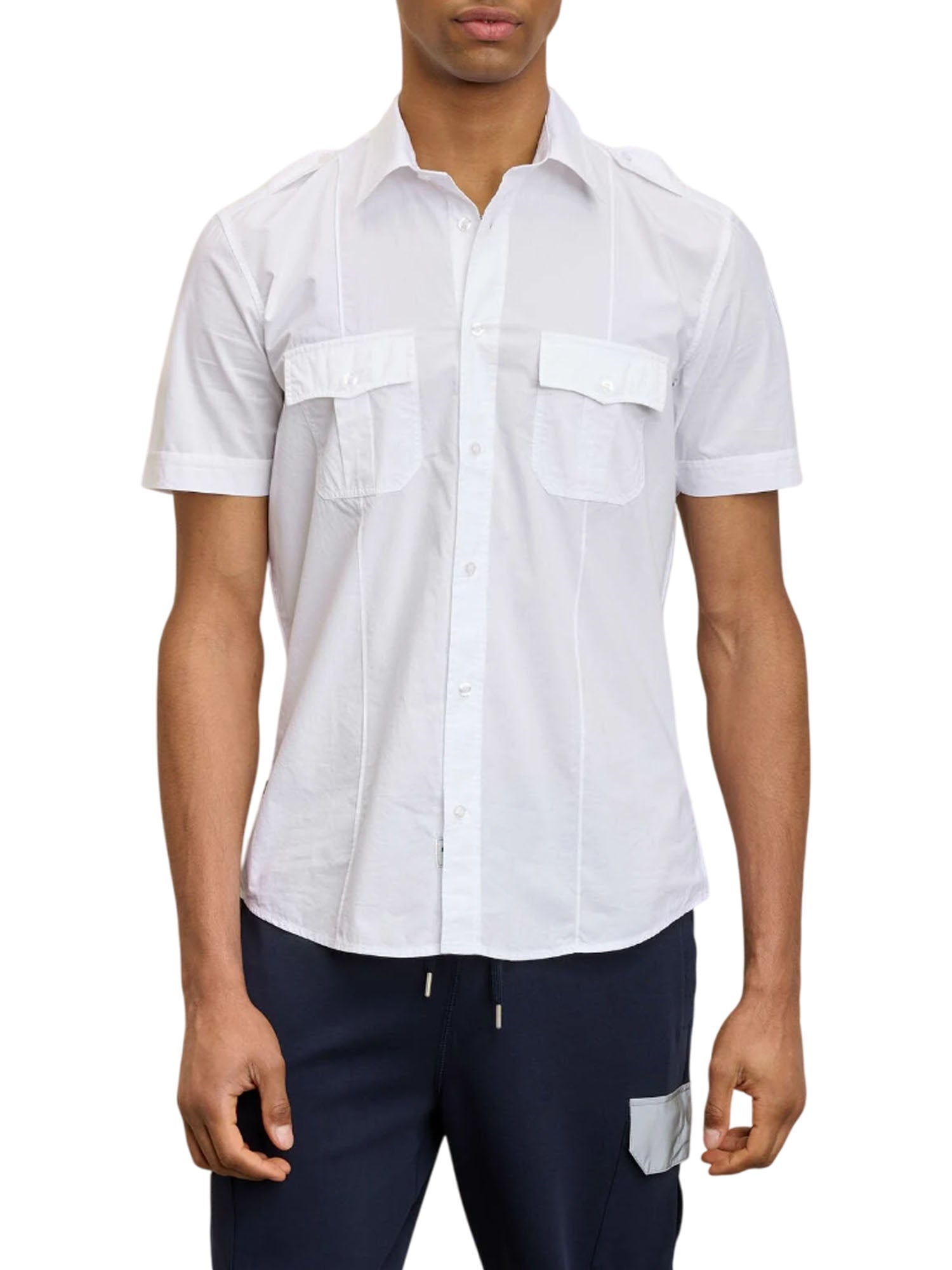 Blauer Camicia Benson Bianco