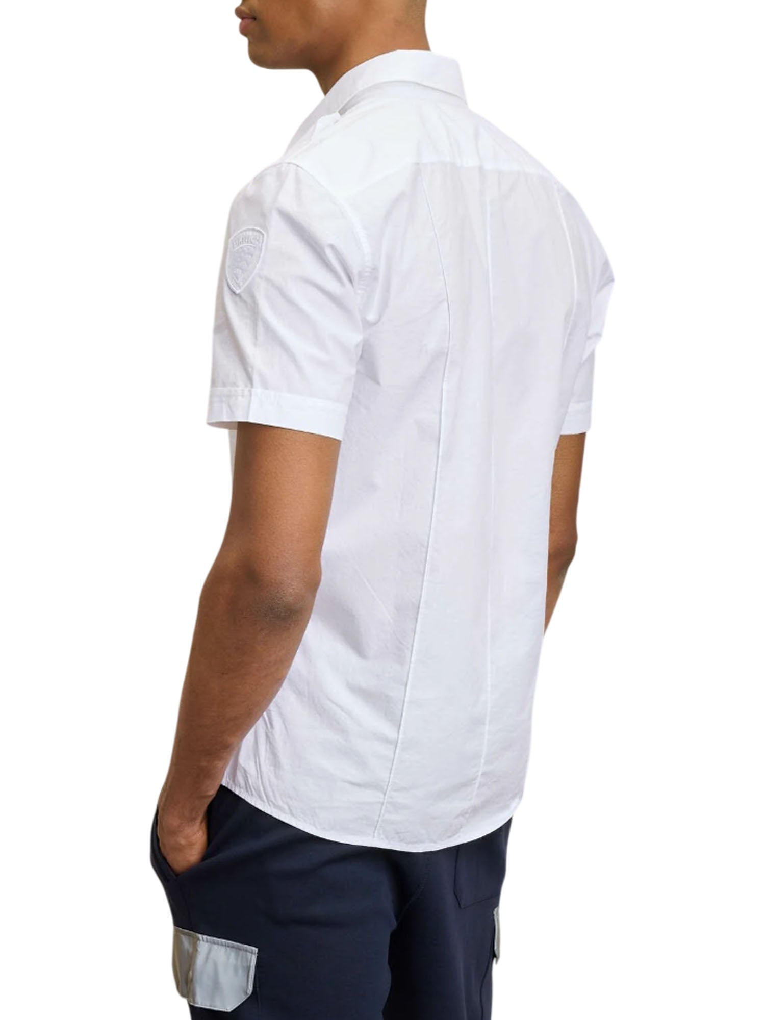 Blauer Camicia Benson Bianco