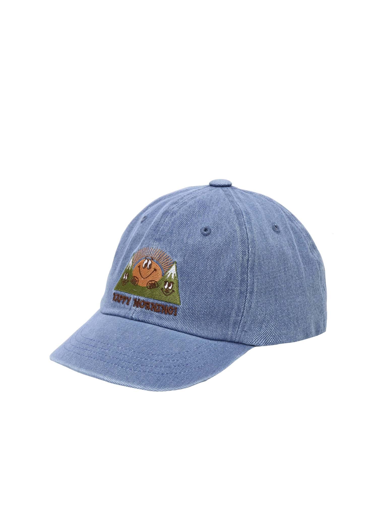 Kappy Design Cappellino in denim Kappy Morning Blu