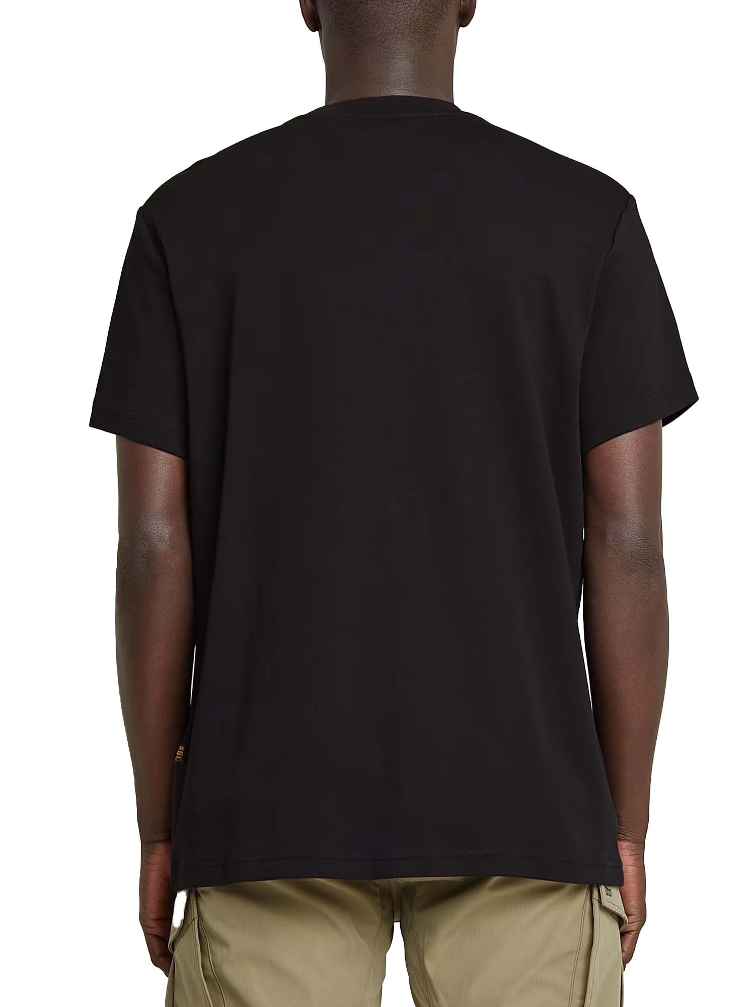 G-star T-Shirt Old Skool Logo Nero