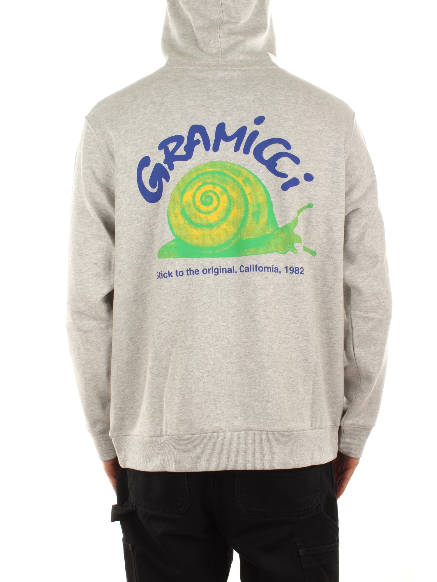 Gramicci Snail Hooded Swatshirt Grigio