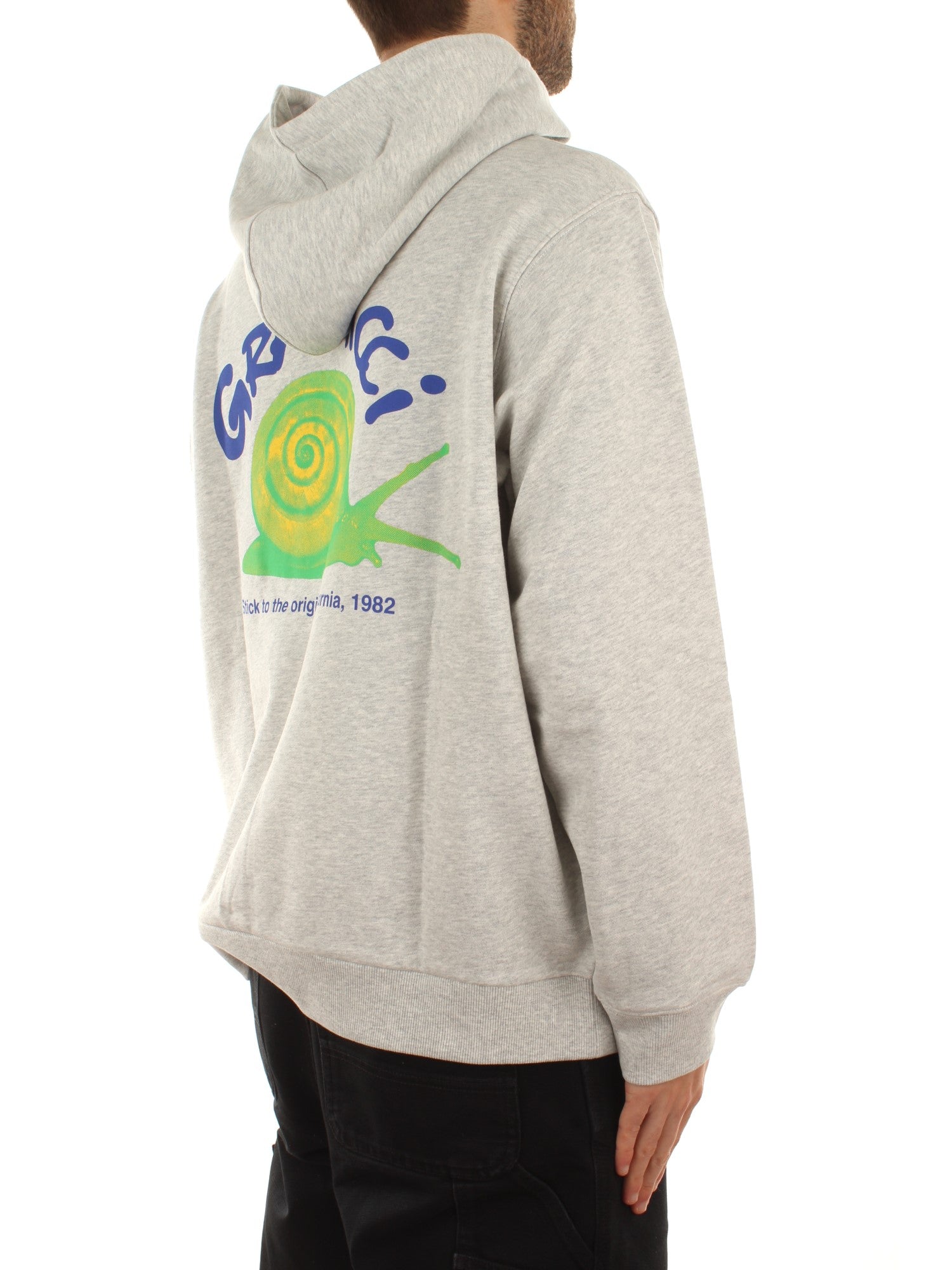 Gramicci Snail Hooded Swatshirt Grigio