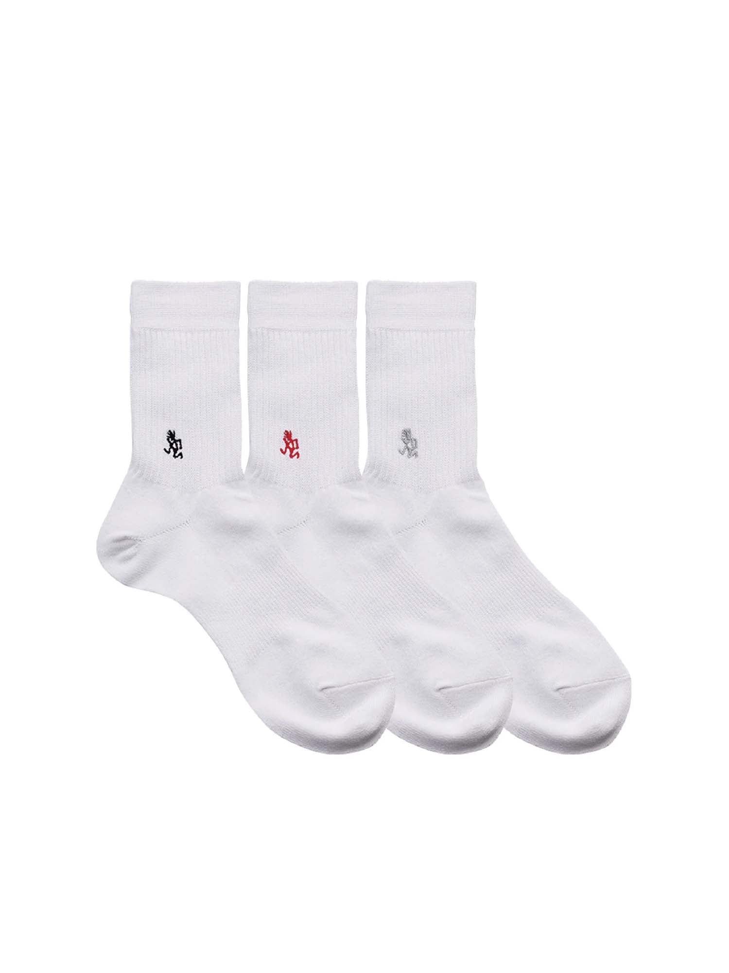 Gramicci Calzini Basic Crew Bianco