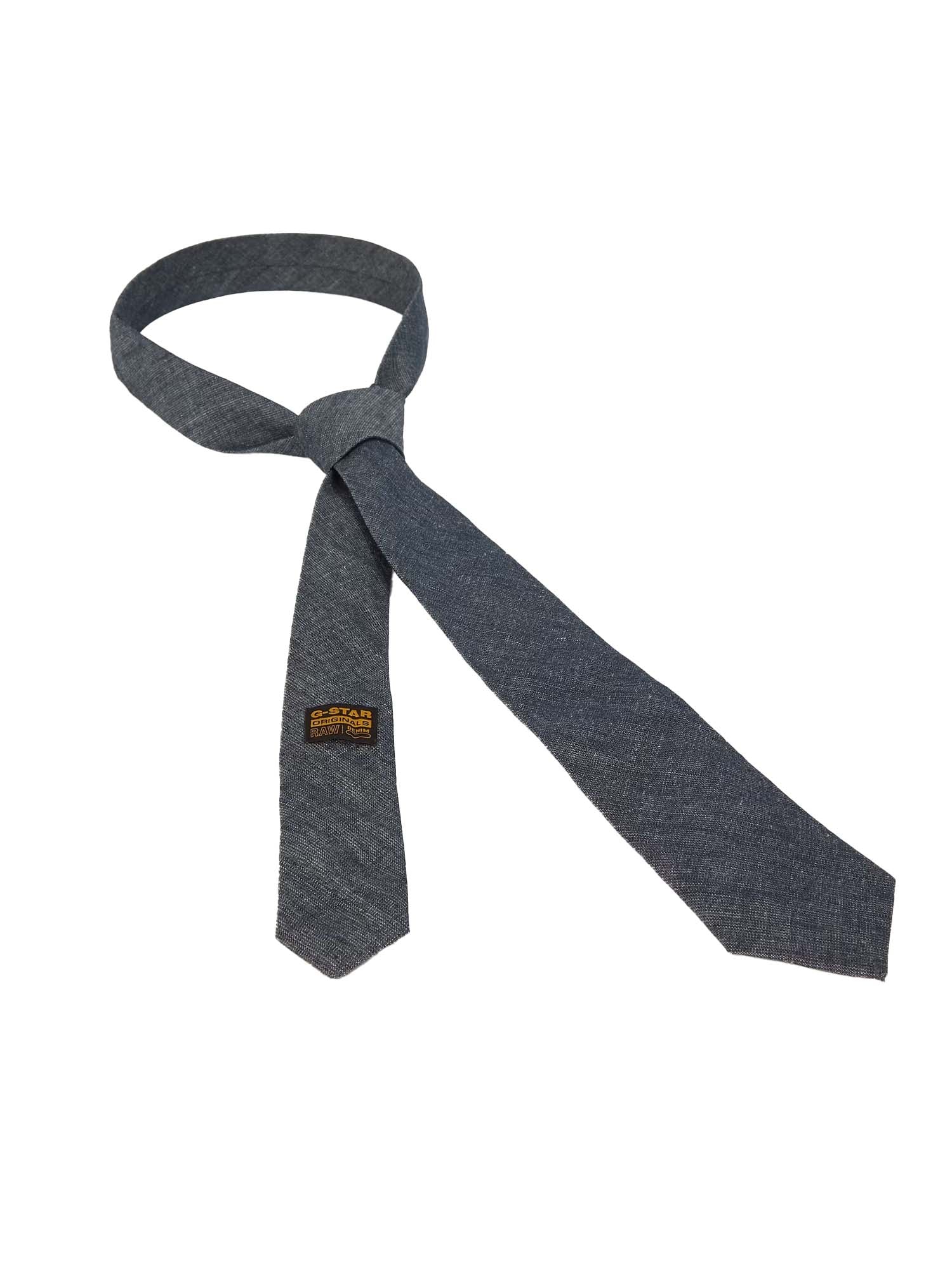 G-star Cravatta Chambray Blu