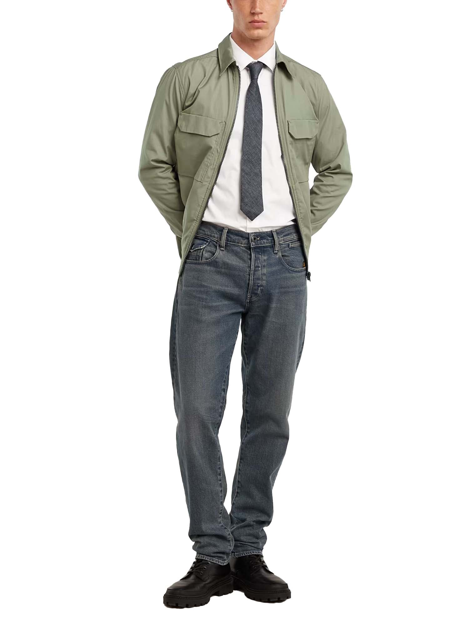 G-star Cravatta Chambray Blu