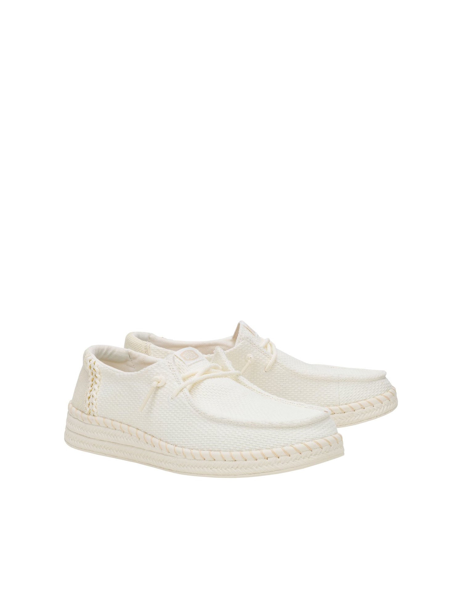 Hey Dude Wendy Espadrille Woven Bianco