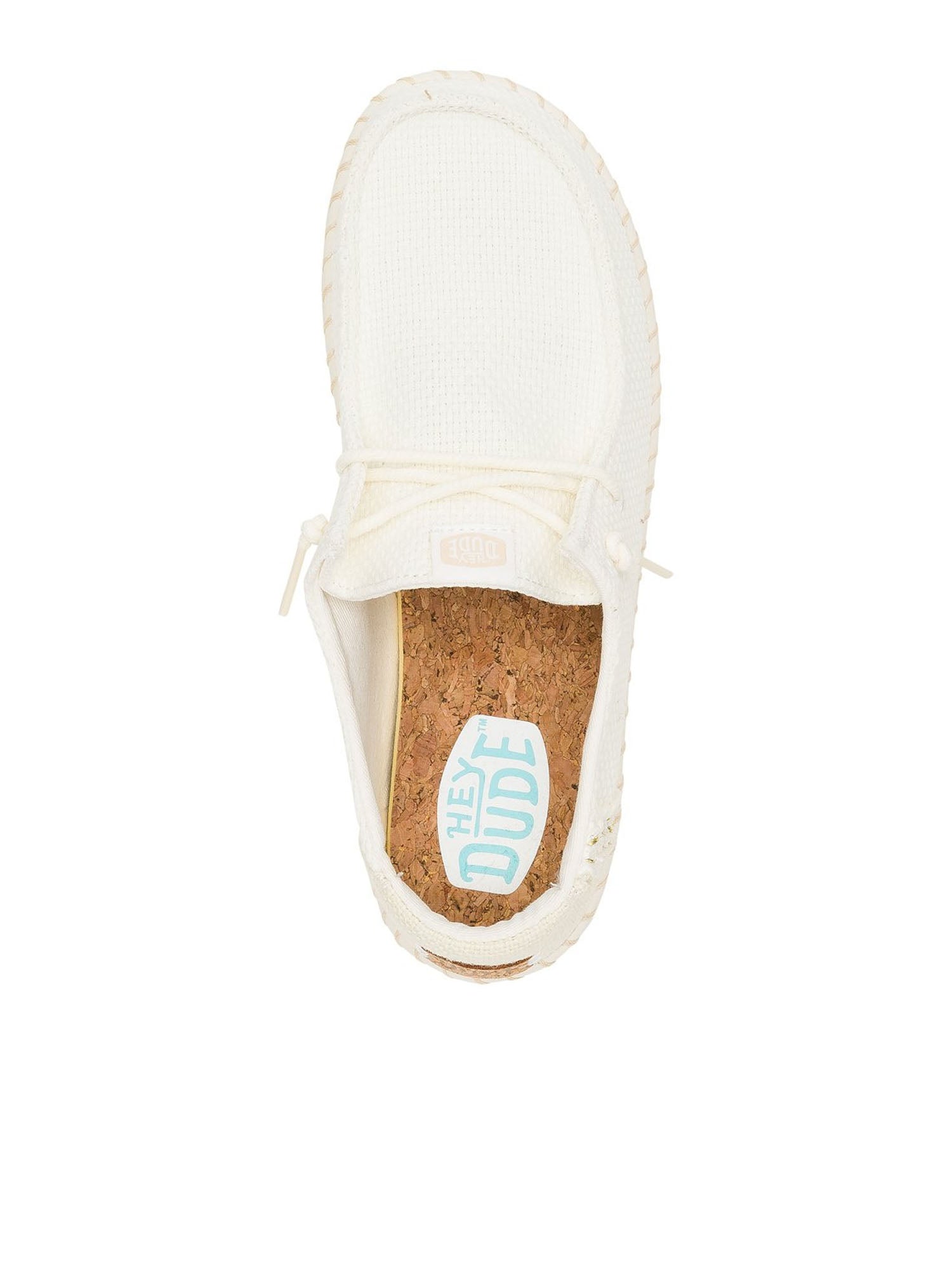 Hey Dude Wendy Espadrille Woven Bianco