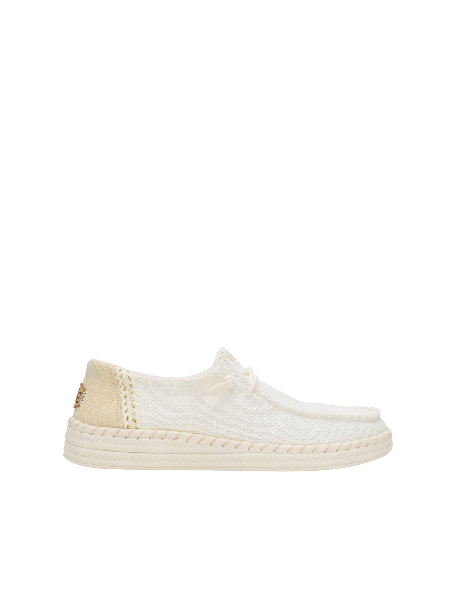 Hey Dude Wendy Espadrille Woven Bianco