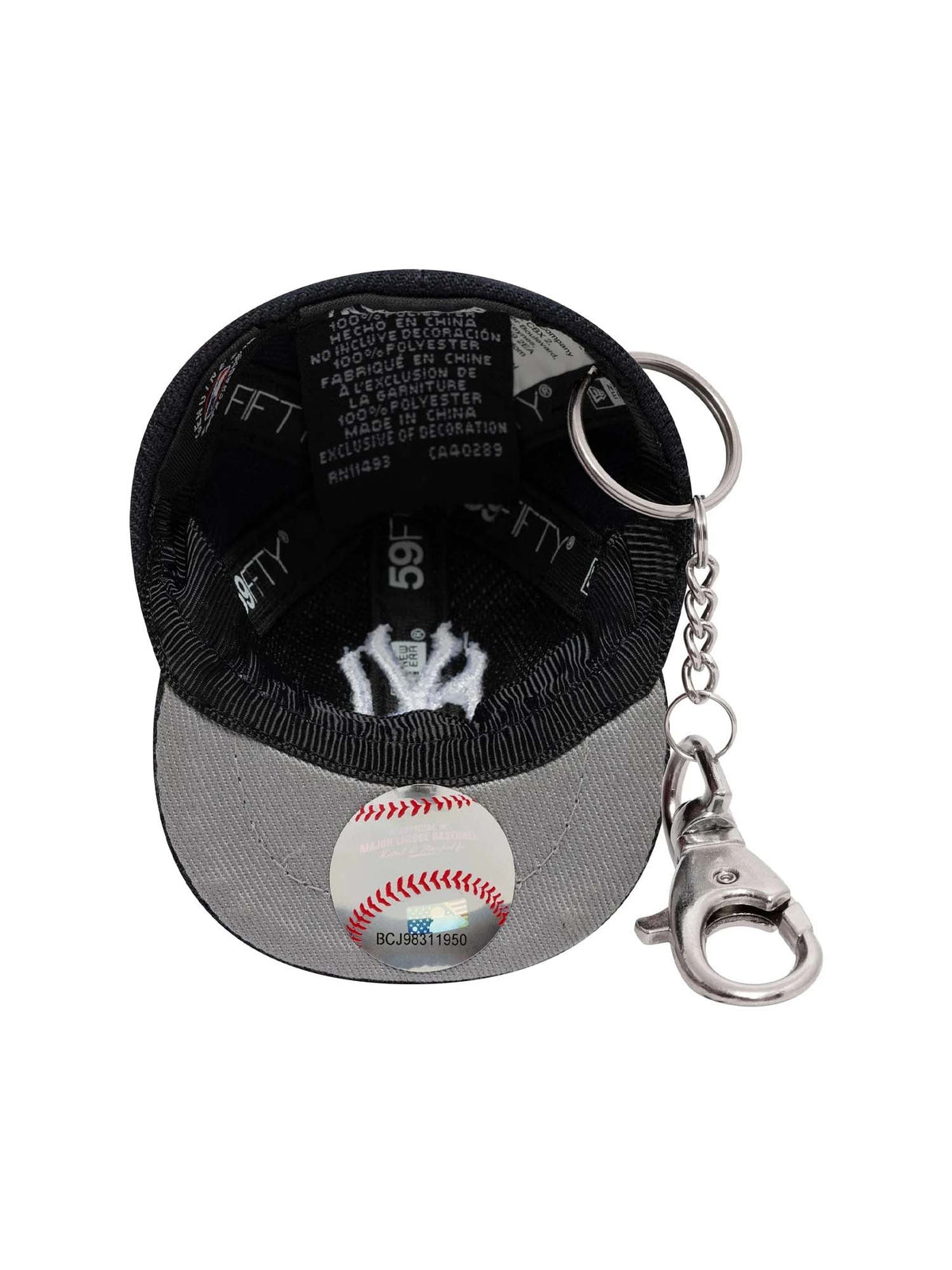 New Era Portachiavi New York Yankees MLB Mini Cap Blu