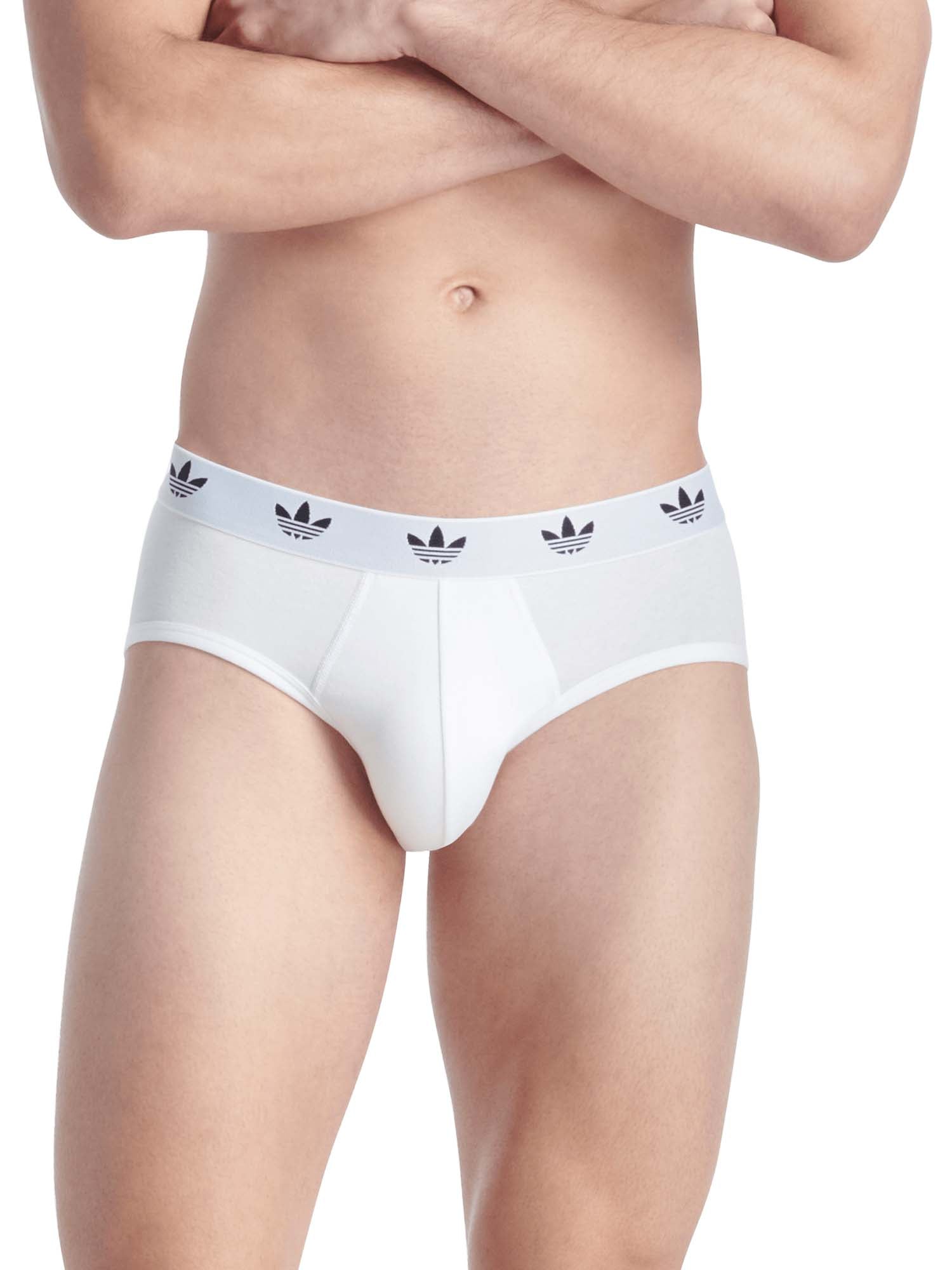 Adidas Slip Comfort Flex Cotton Underwear (Confezione da 3) Bianco