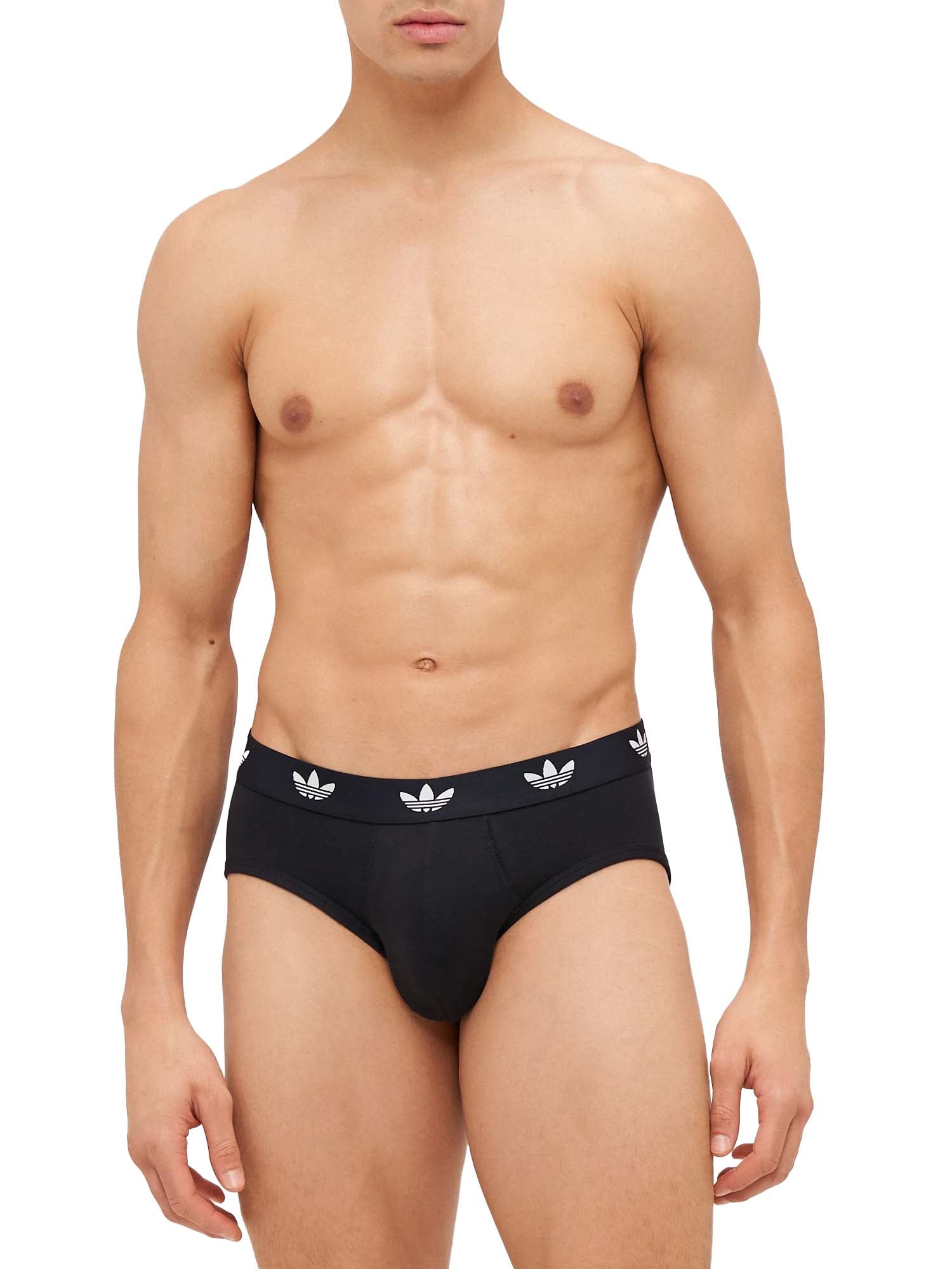 Adidas Slip Comfort Flex Cotton Underwear (Confezione da 3) Bianco