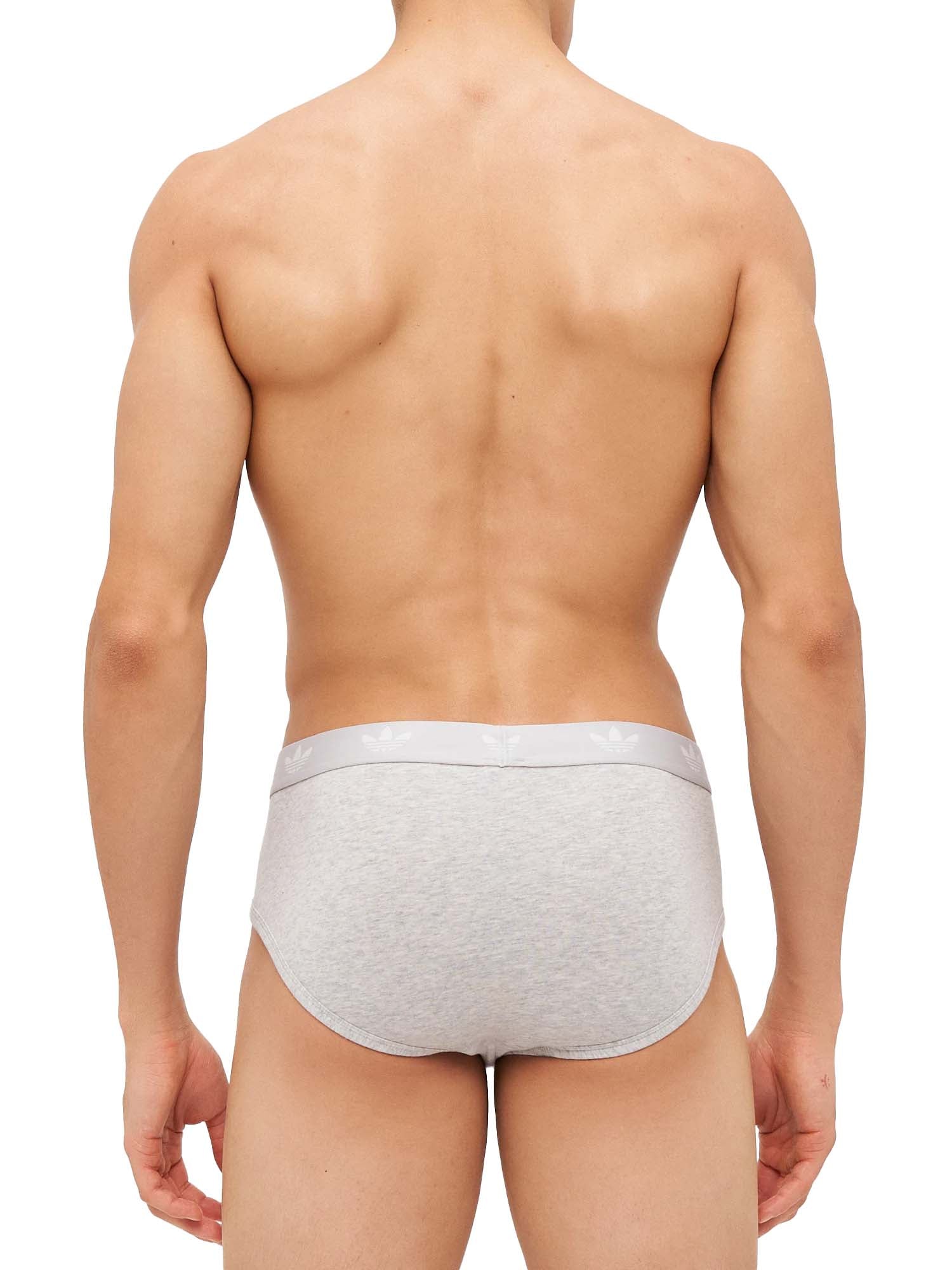 Adidas Slip Comfort Flex Cotton Underwear (Confezione da 3) Bianco