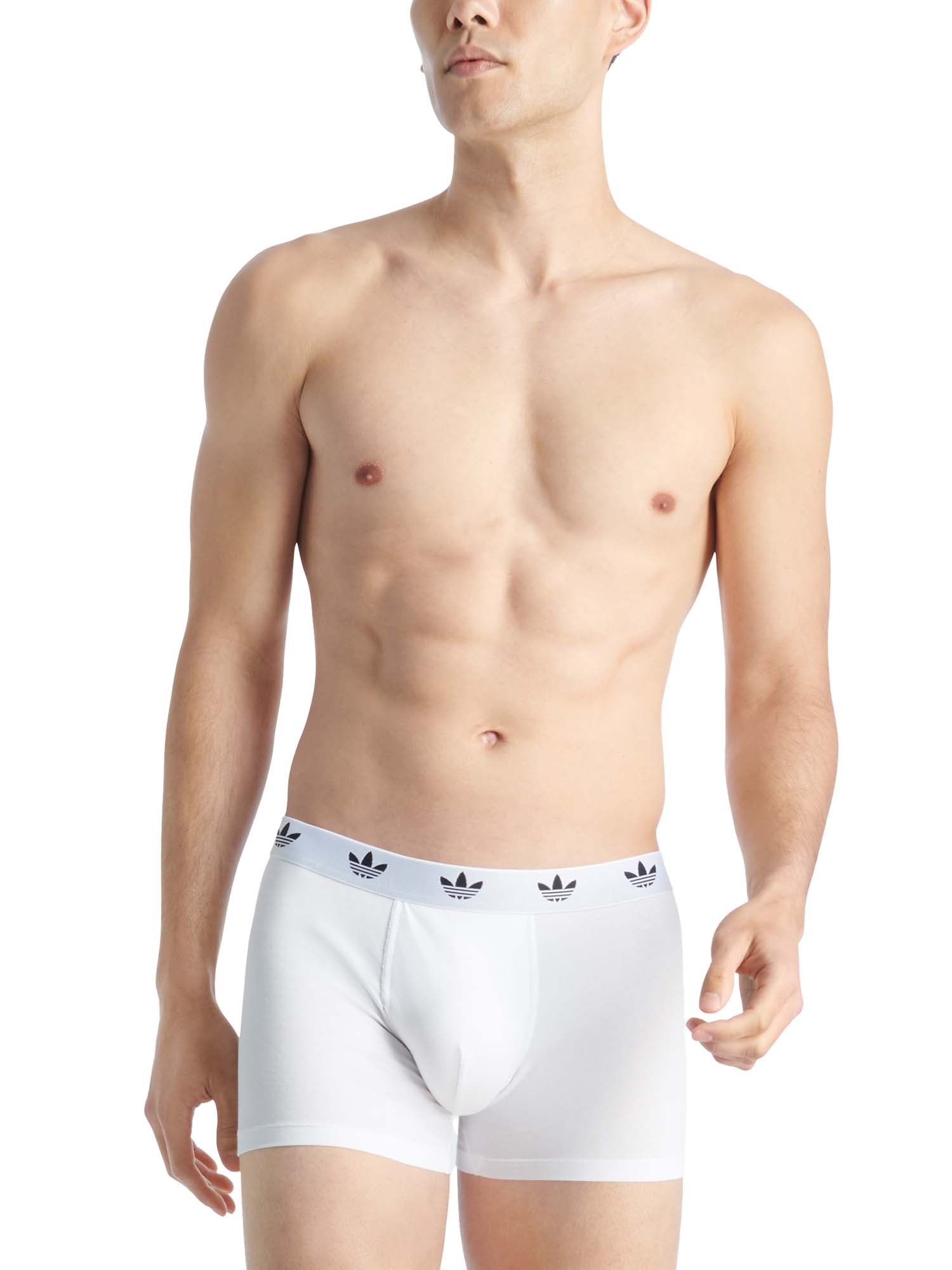 Adidas Boxer Comfort Flex Cotton Underwear (Confezione da 3) Bianco
