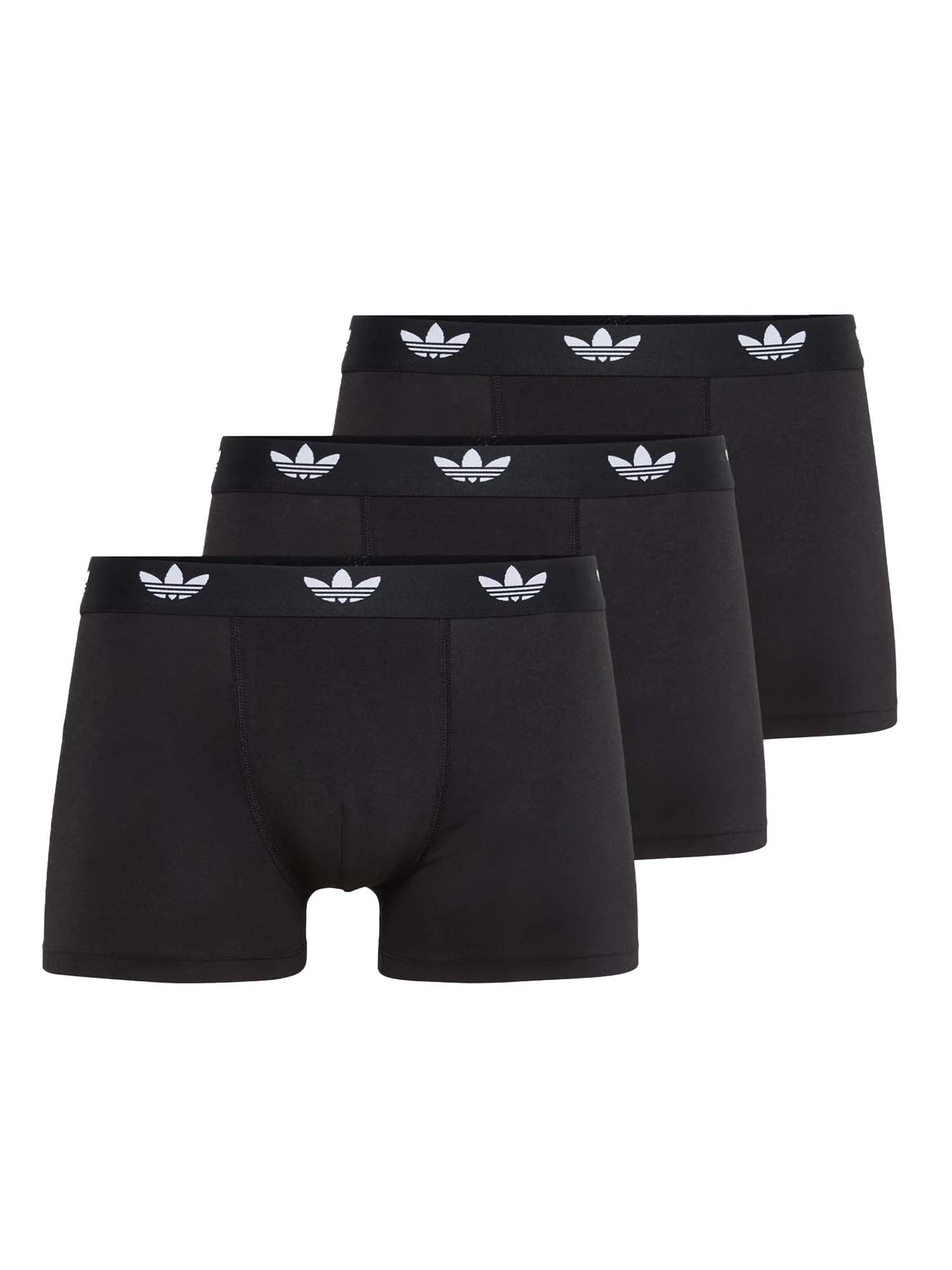Adidas Boxer Comfort Flex Cotton Underwear (Confezione da 3) Nero