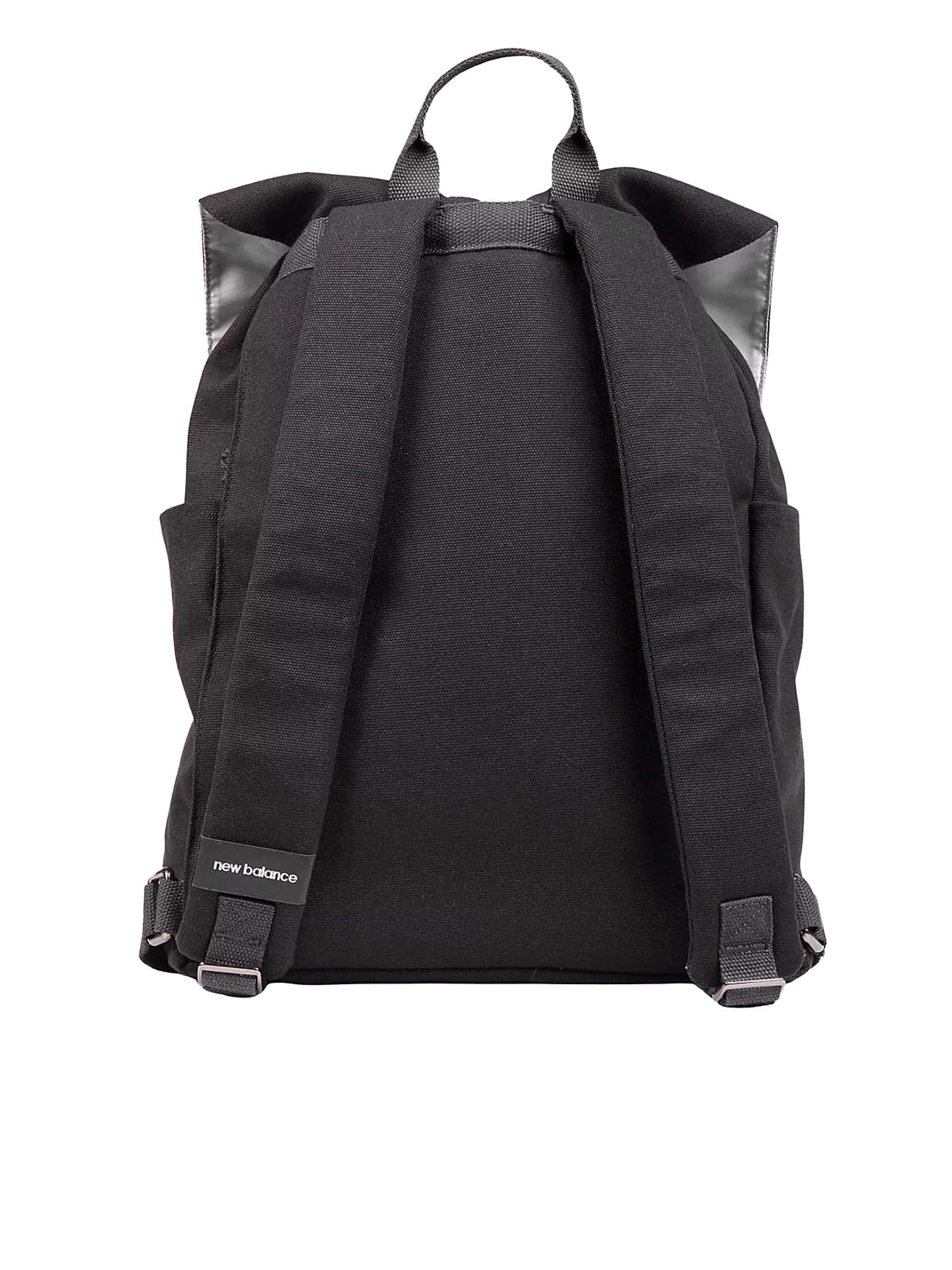 New Balance Canvas Backpack Nero
