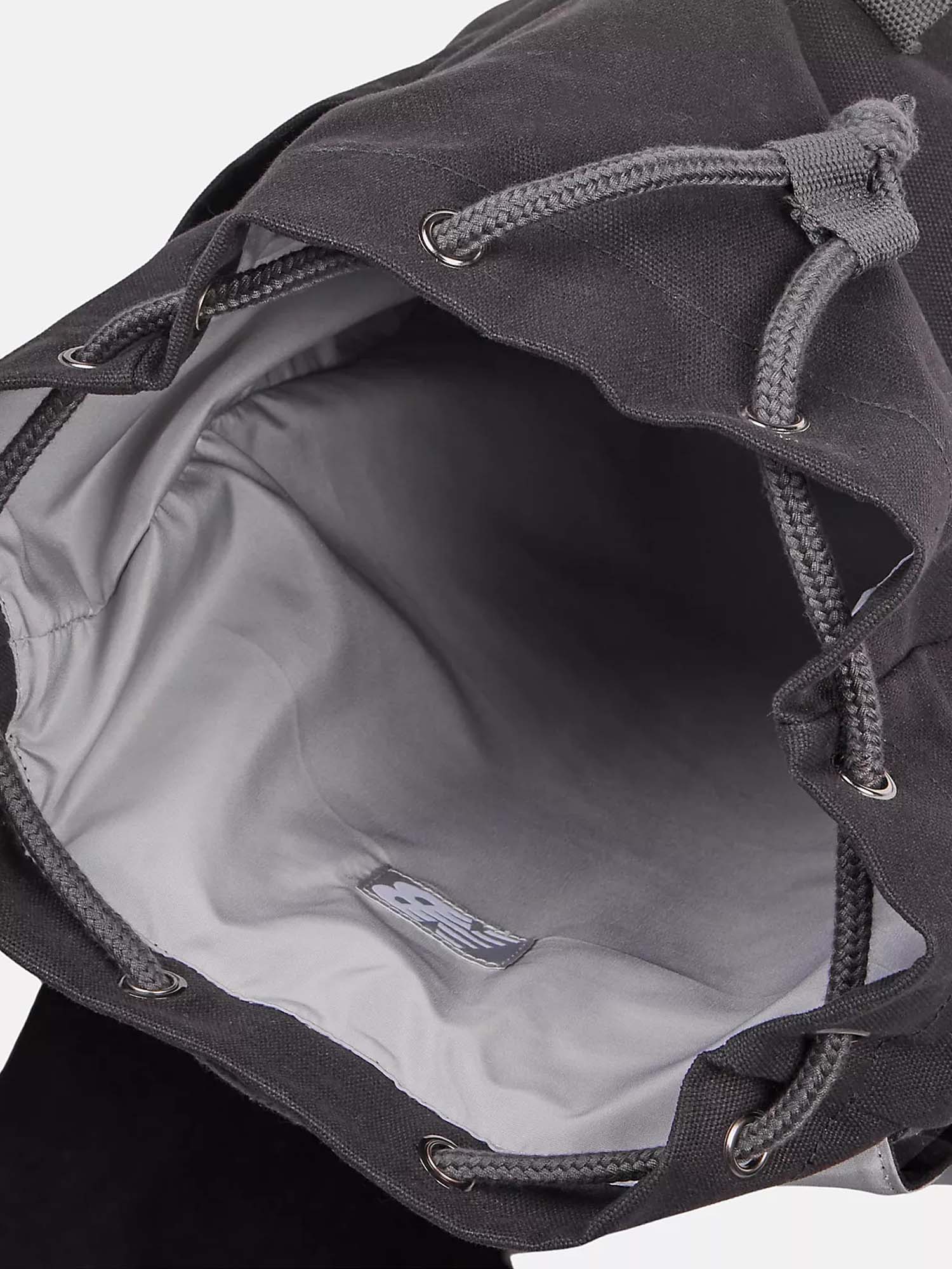 New Balance Canvas Backpack Nero