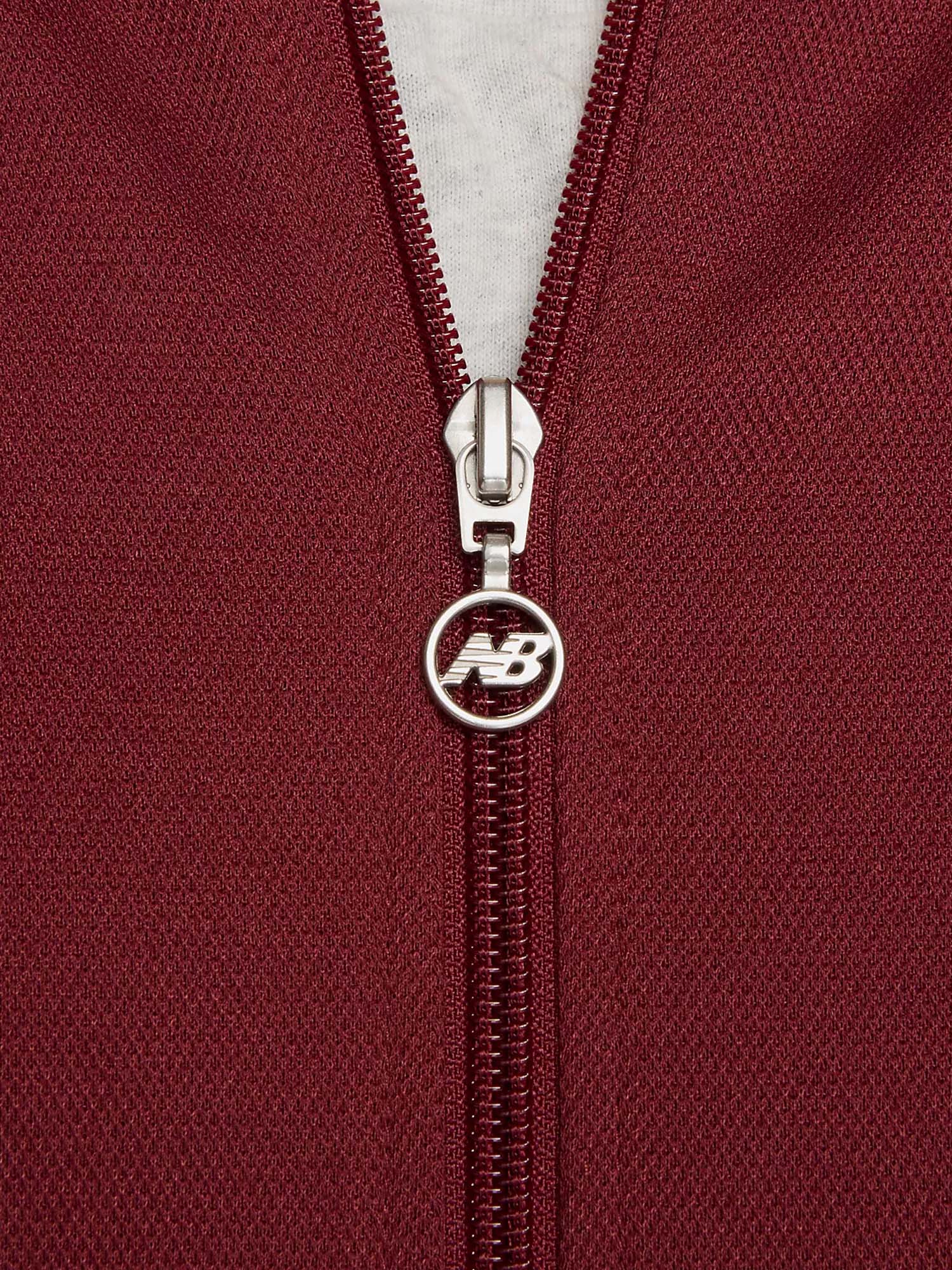 New Balance Post Season Pique Track Jacket Rosso