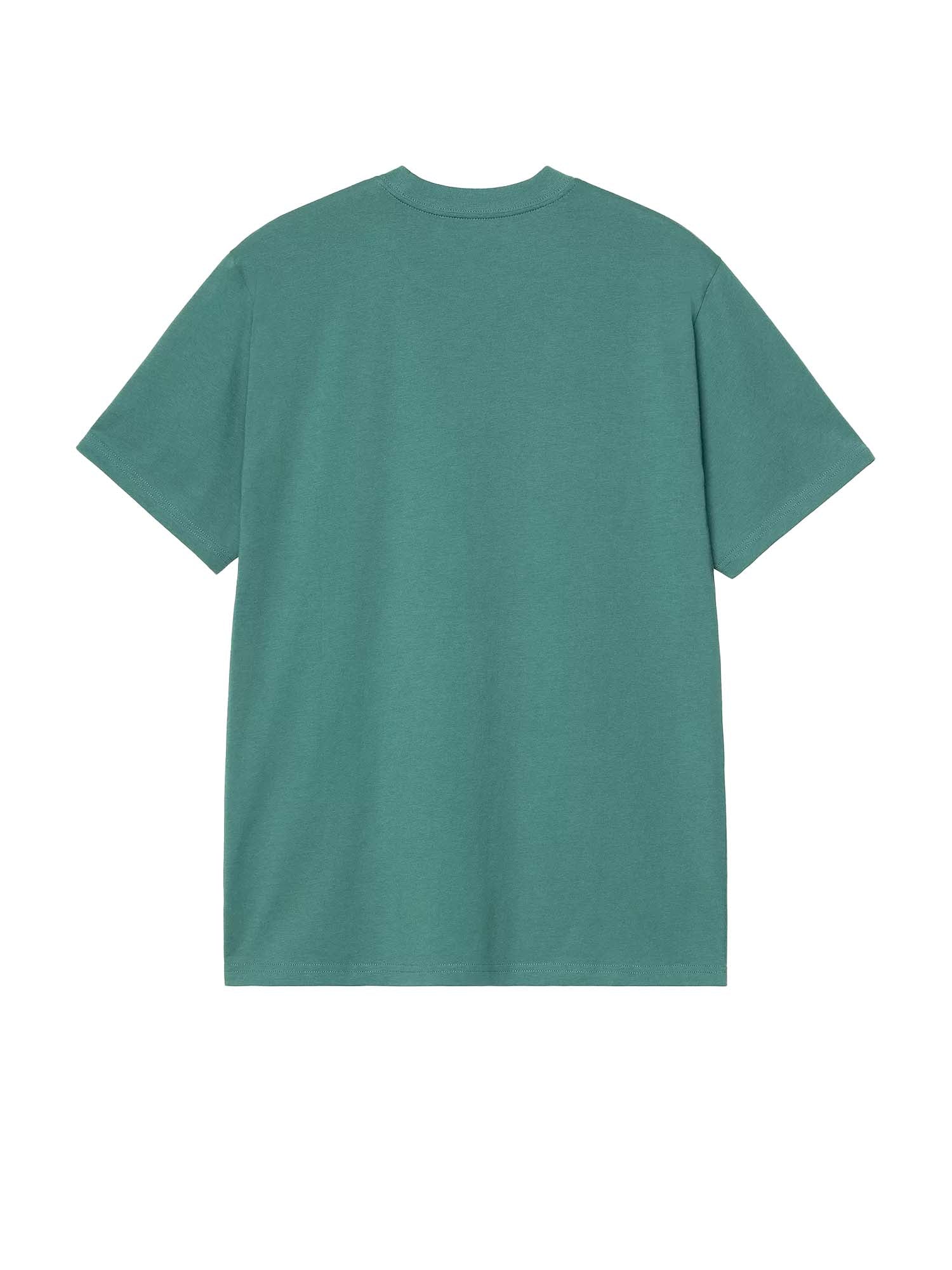 Carhartt Wip T-Shirt S/S Work Life Romance Verde
