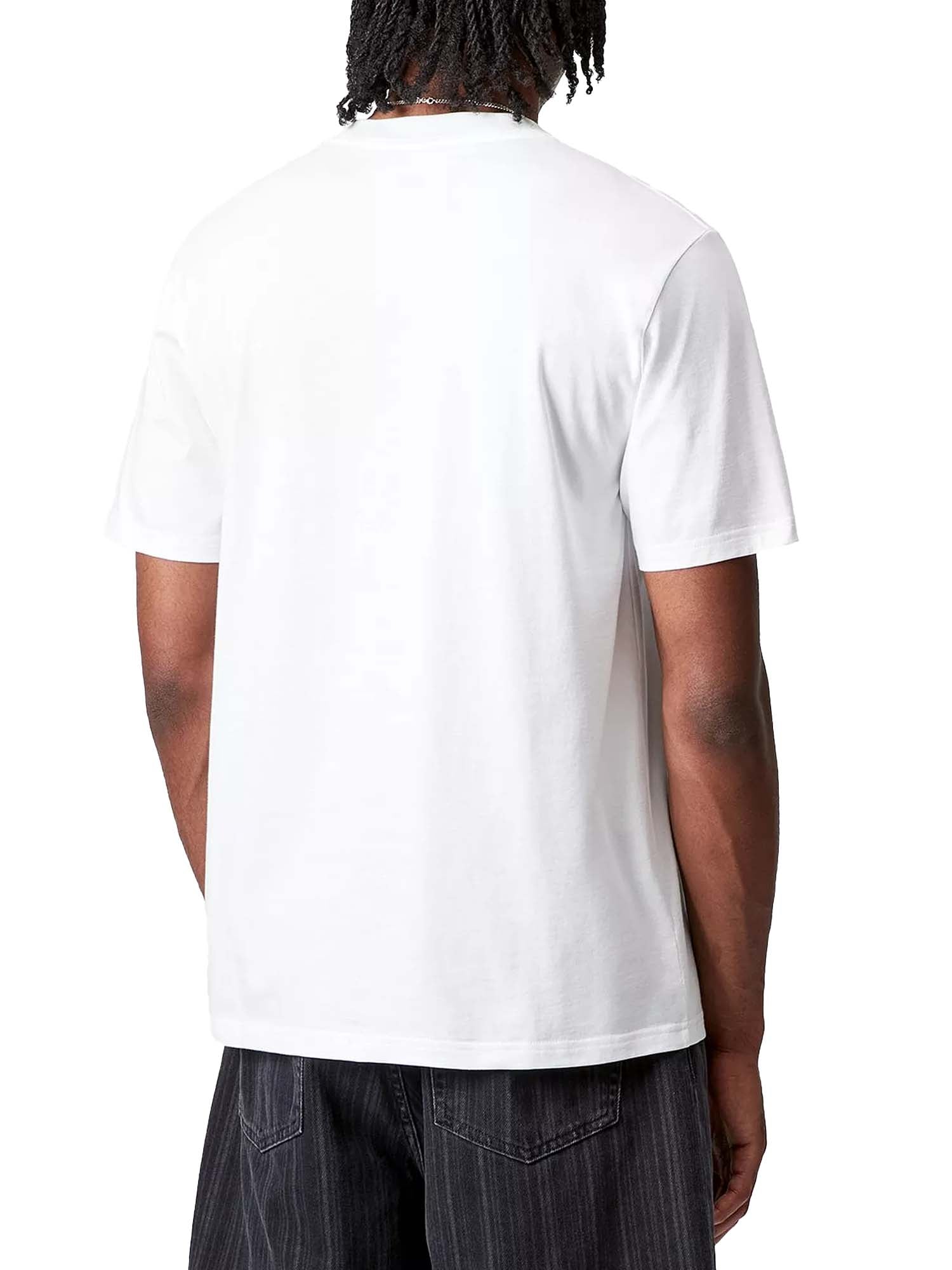 Carhartt Wip T-Shirt S/S Work Life Romance Bianco