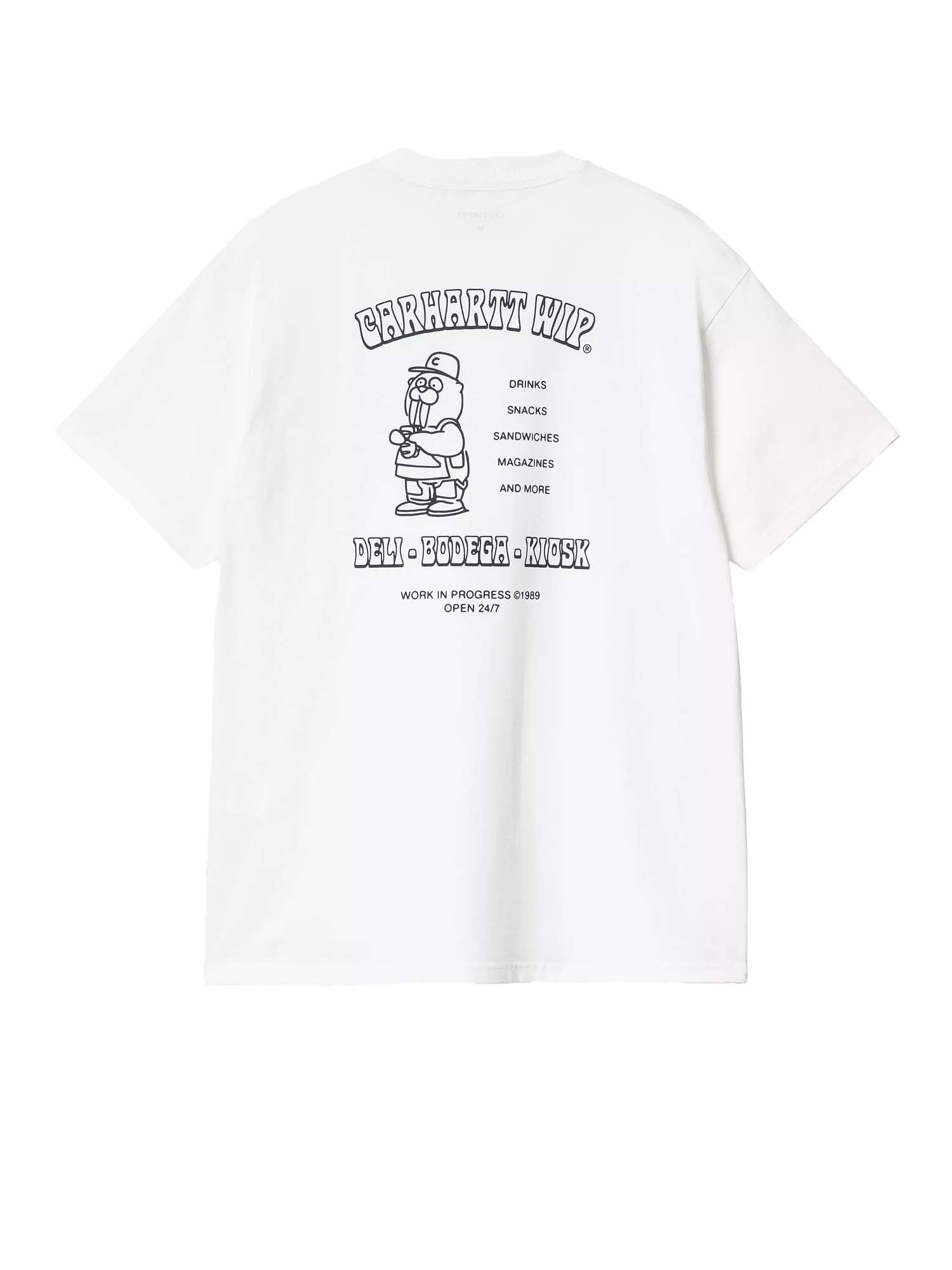Carhartt Wip S/S Sandwich T-Shirt Bianco