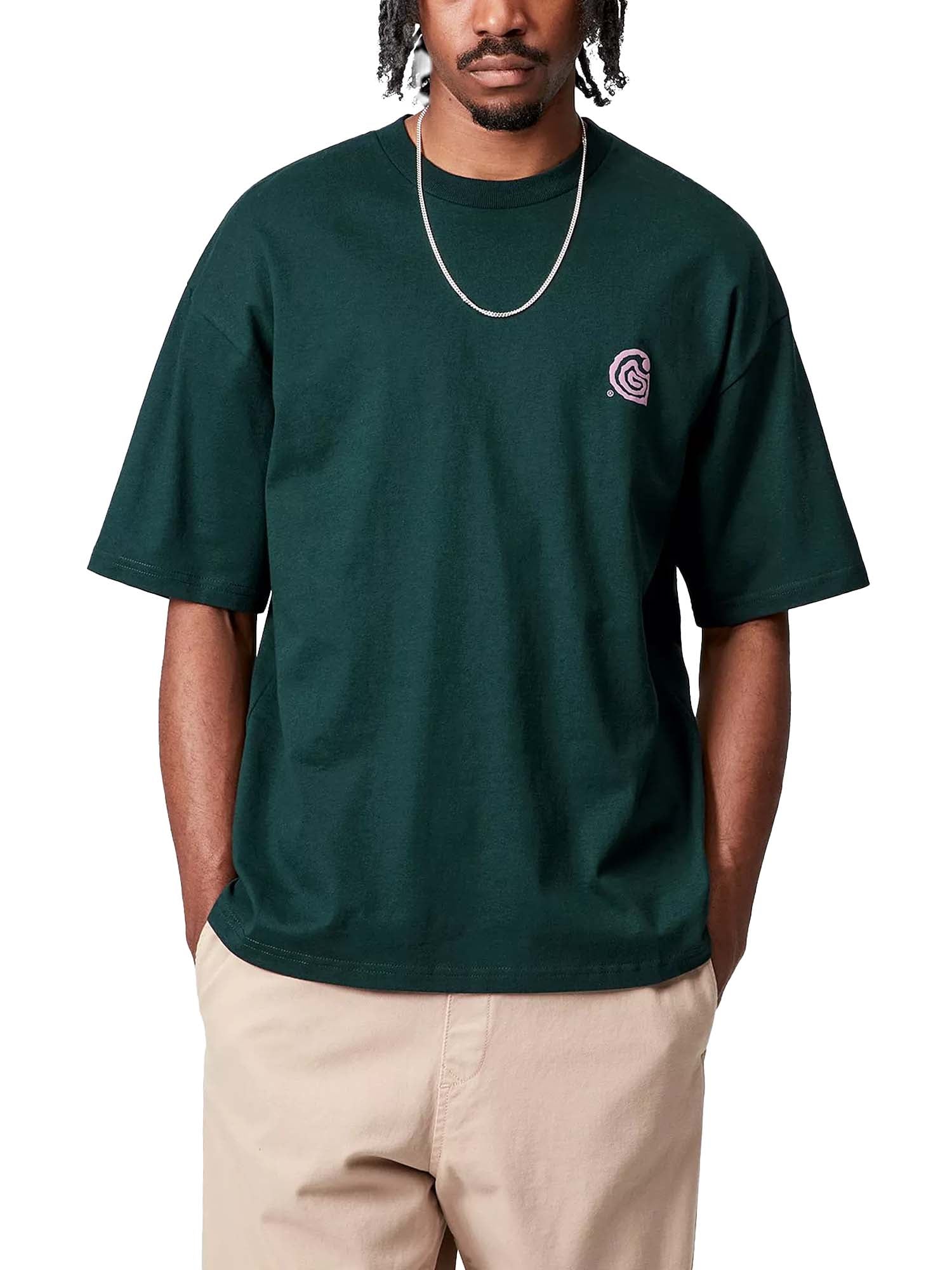 Carhartt Wip S/S Helix T-Shirt Blu