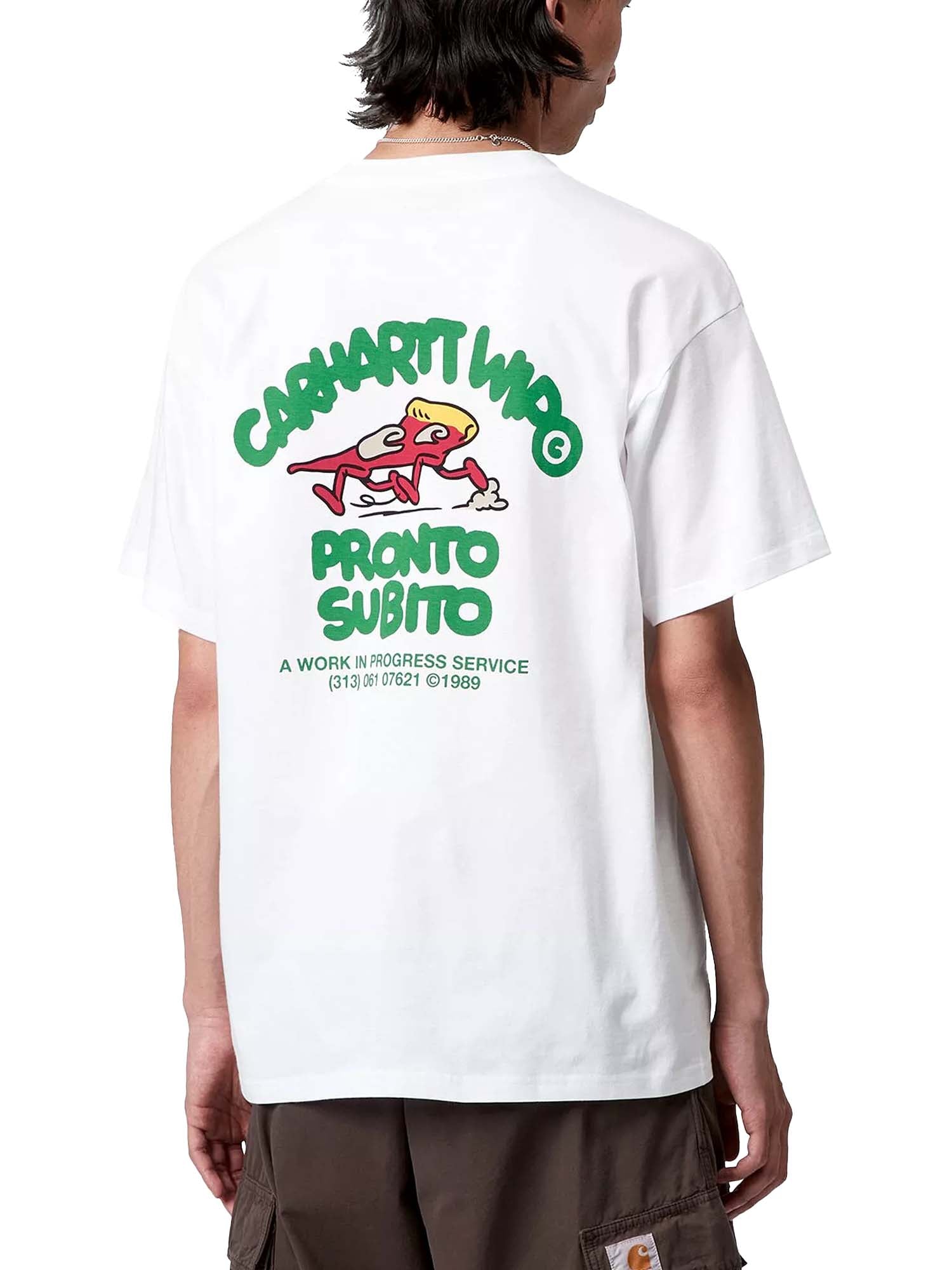 Carhartt Wip S/S Pronto T-Shirt Bianco