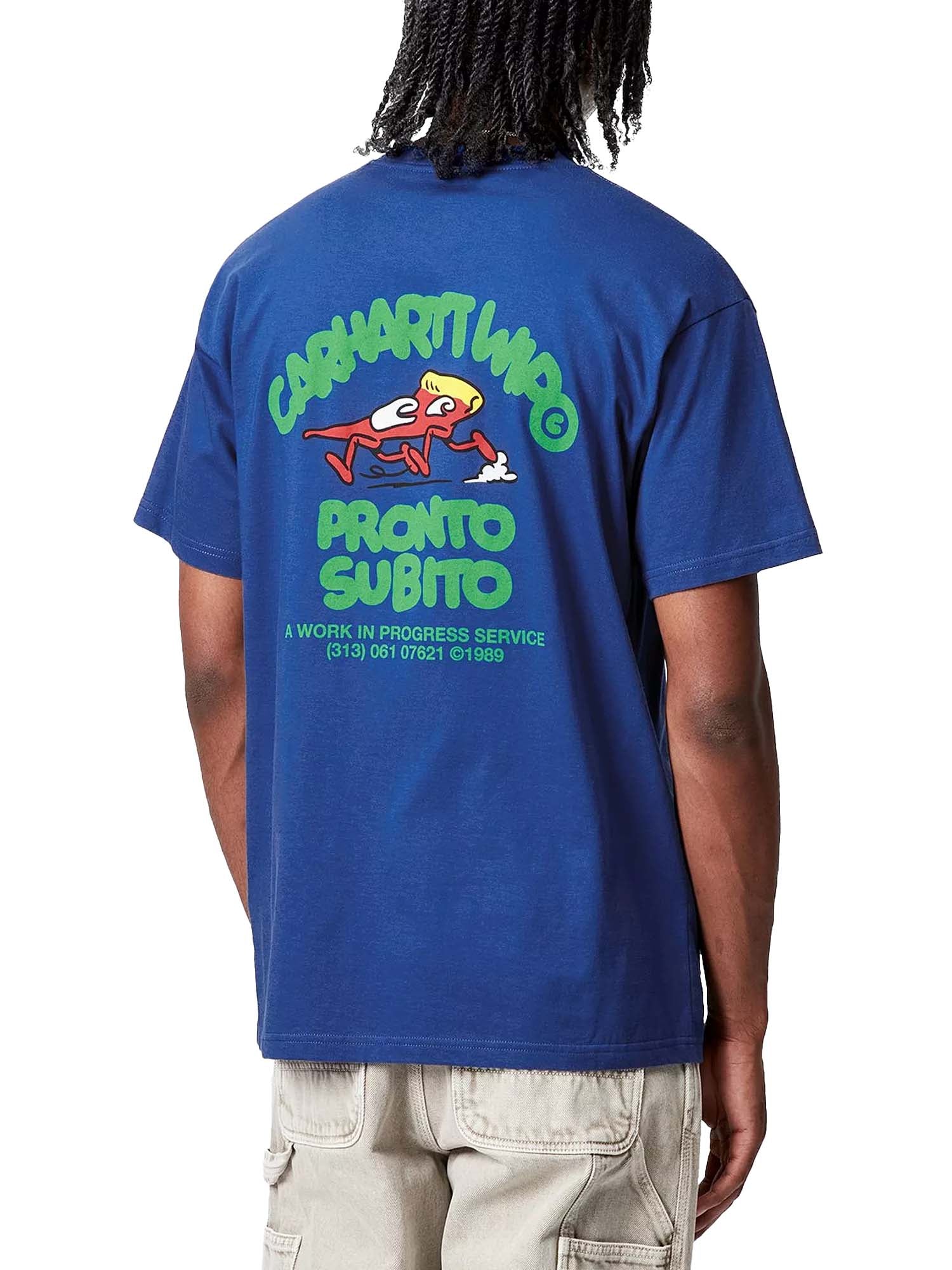 Carhartt Wip S/S Pronto T-Shirt Blu