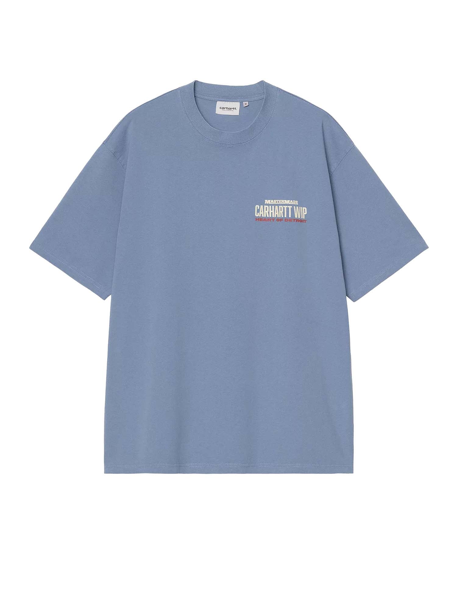 Carhartt Wip T-Shirt S/S Arcan Azzurro