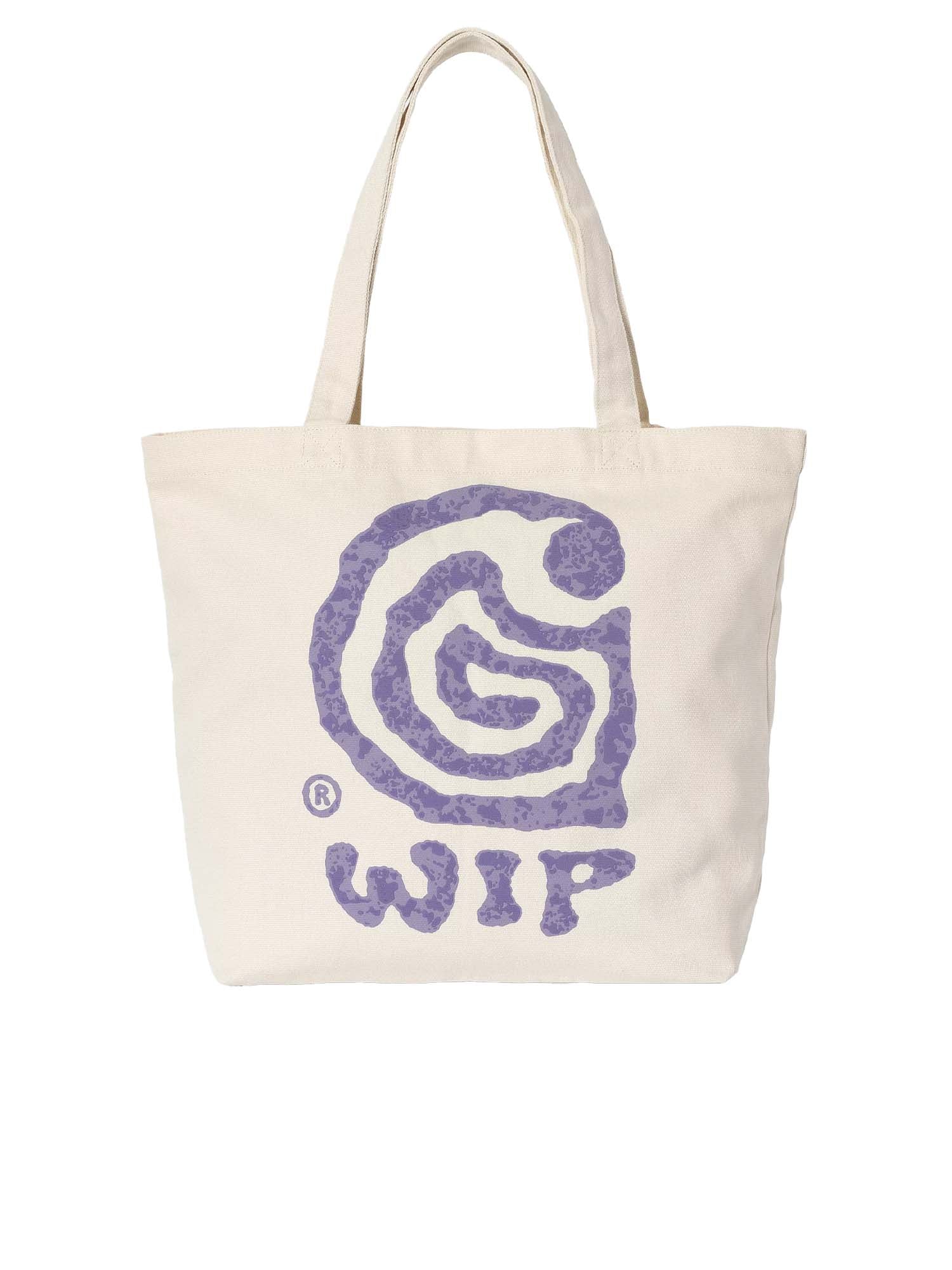 Carhartt Wip Canvas Graphic Tote Bianco