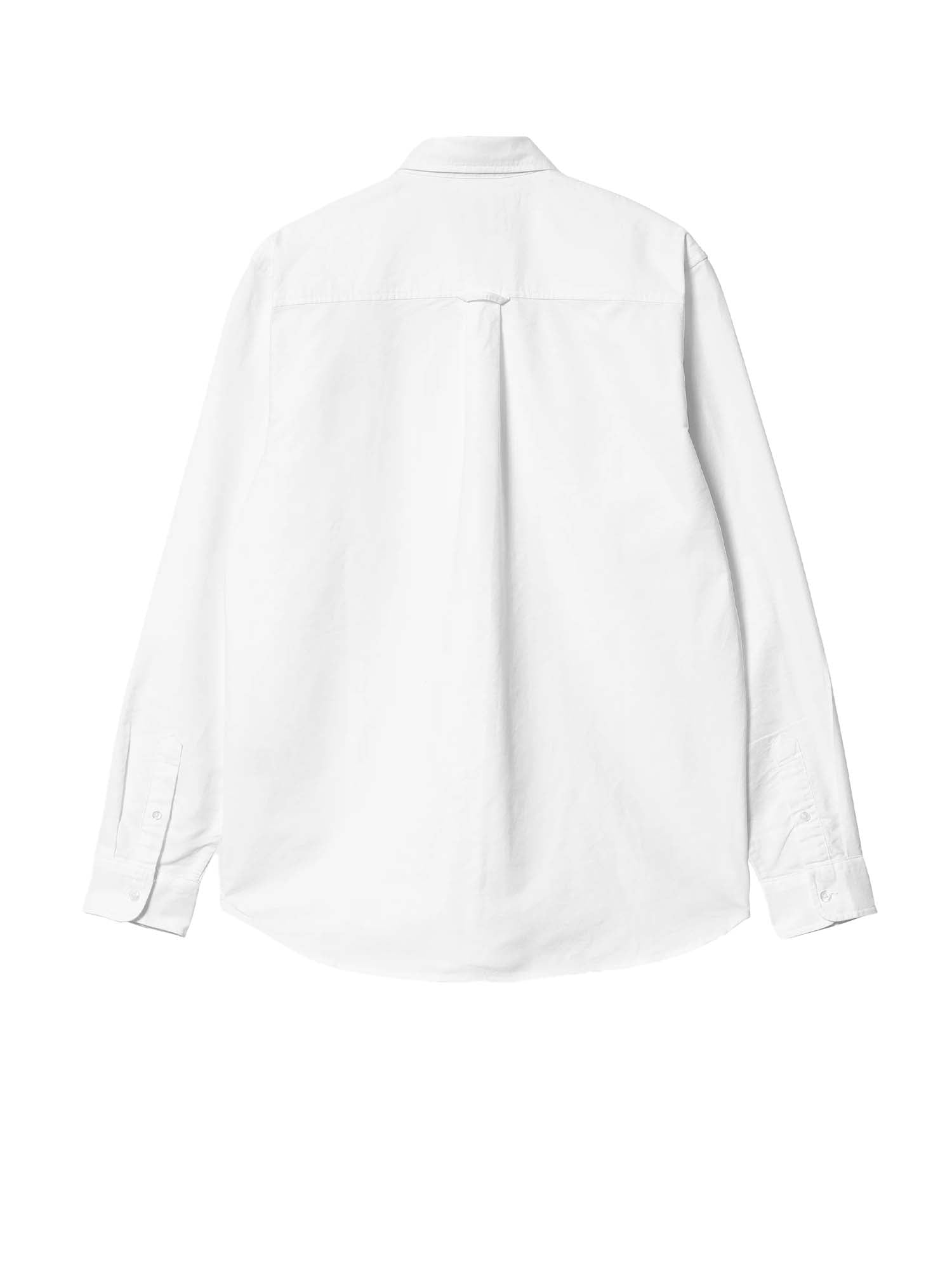 Carhartt Wip L/S C-Logo Shirt Bianco