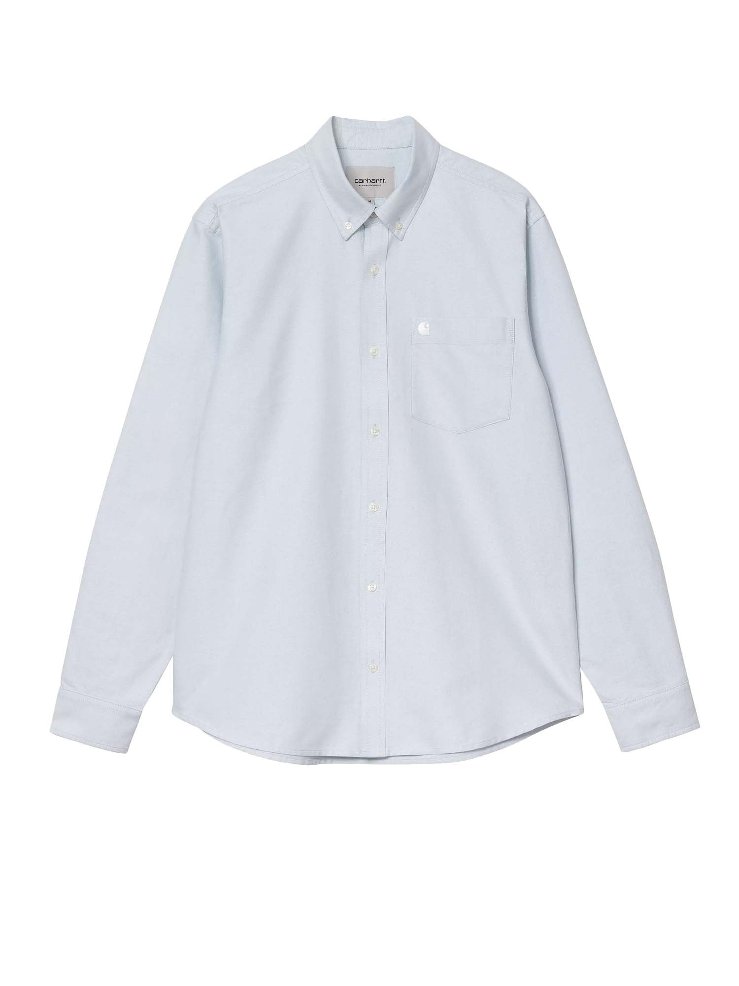 Carhartt Wip L/S C-Logo Shirt Azzurro