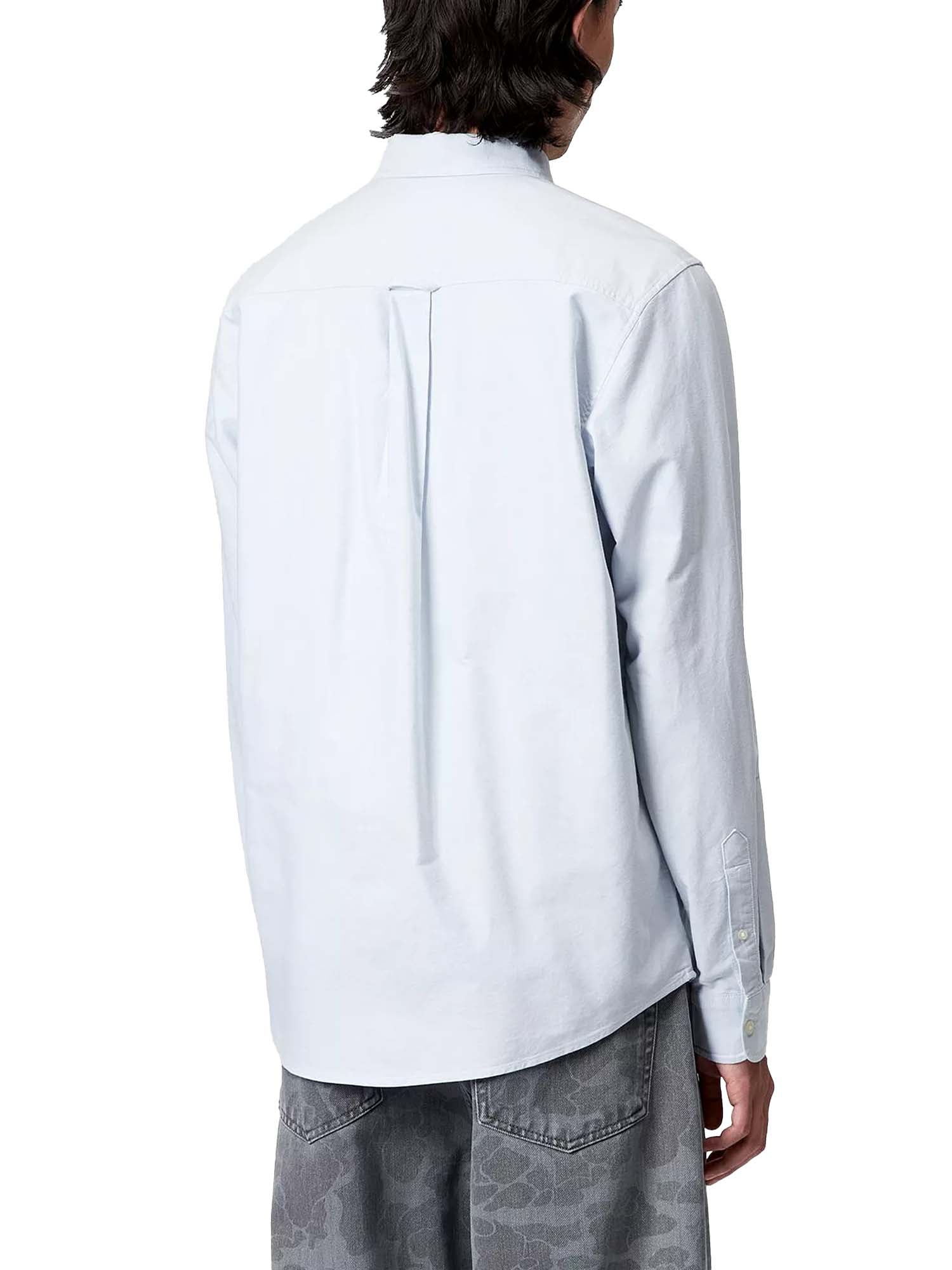 Carhartt Wip L/S C-Logo Shirt Azzurro