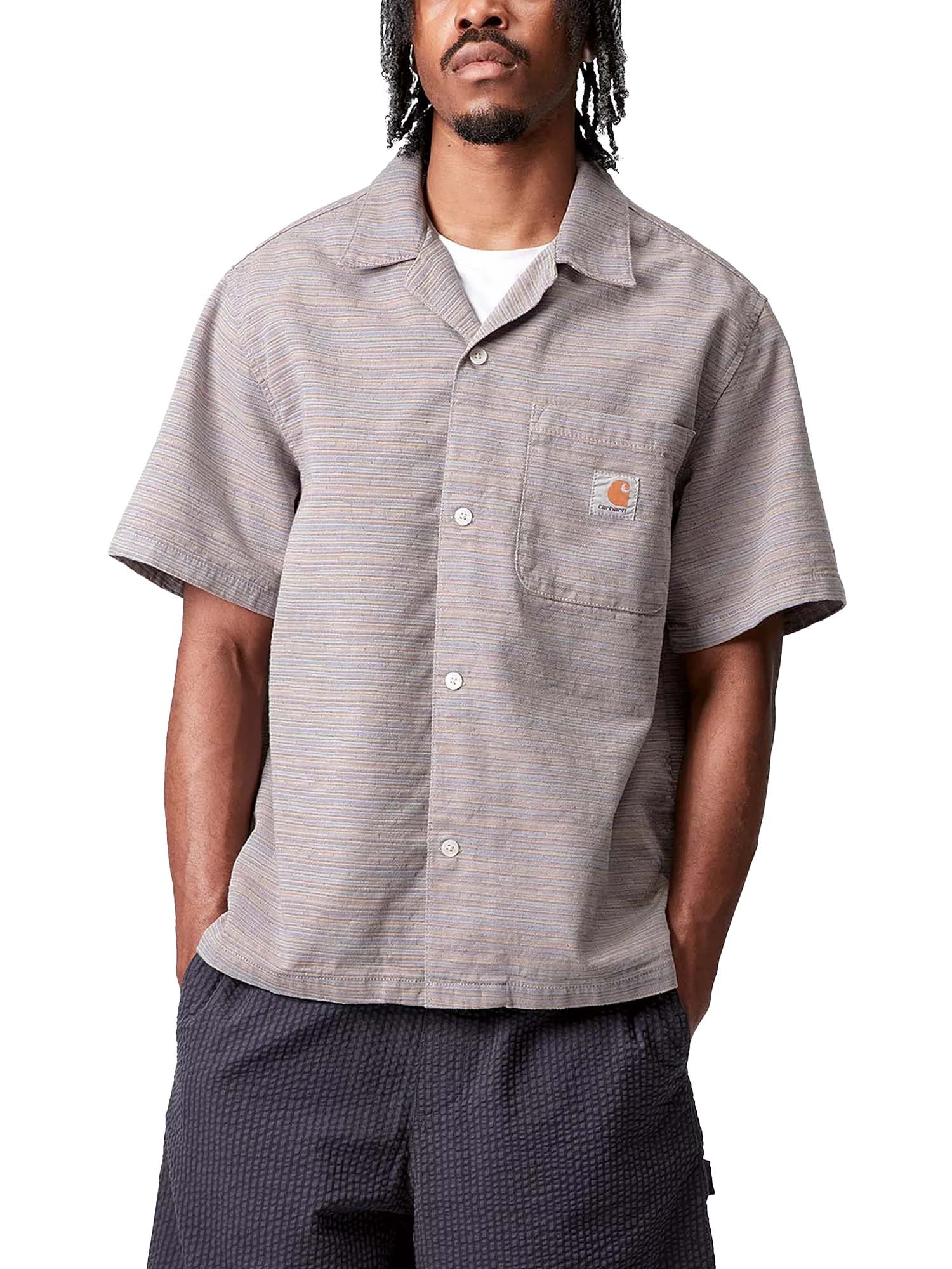 Carhartt Wip S/S Gellar Shirt Multicolore