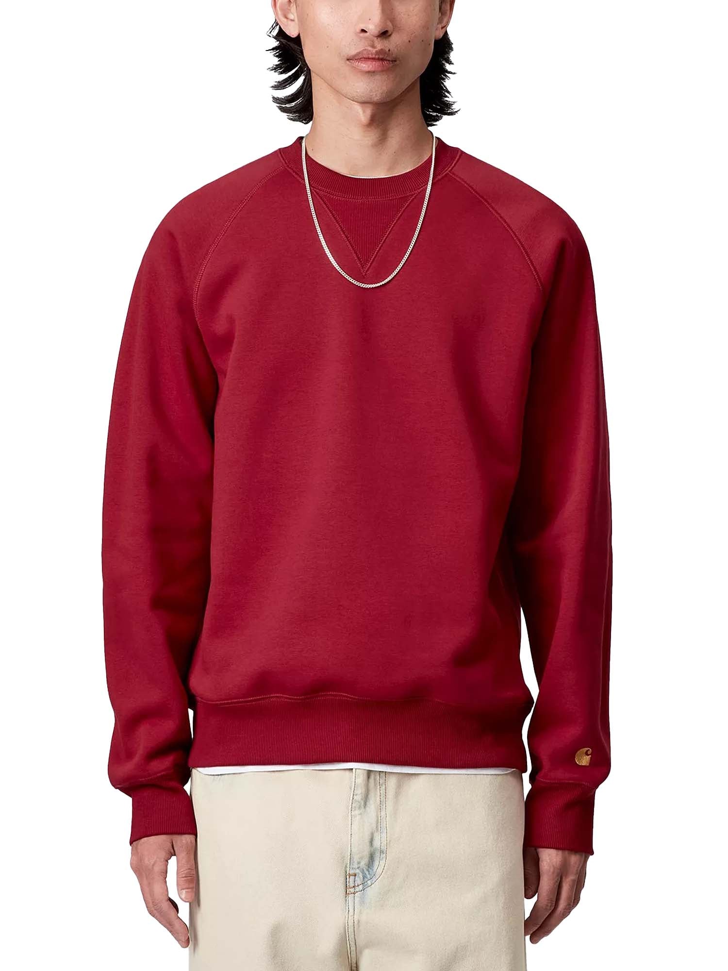 Carhartt Wip Chase Sweatshirt Rosso