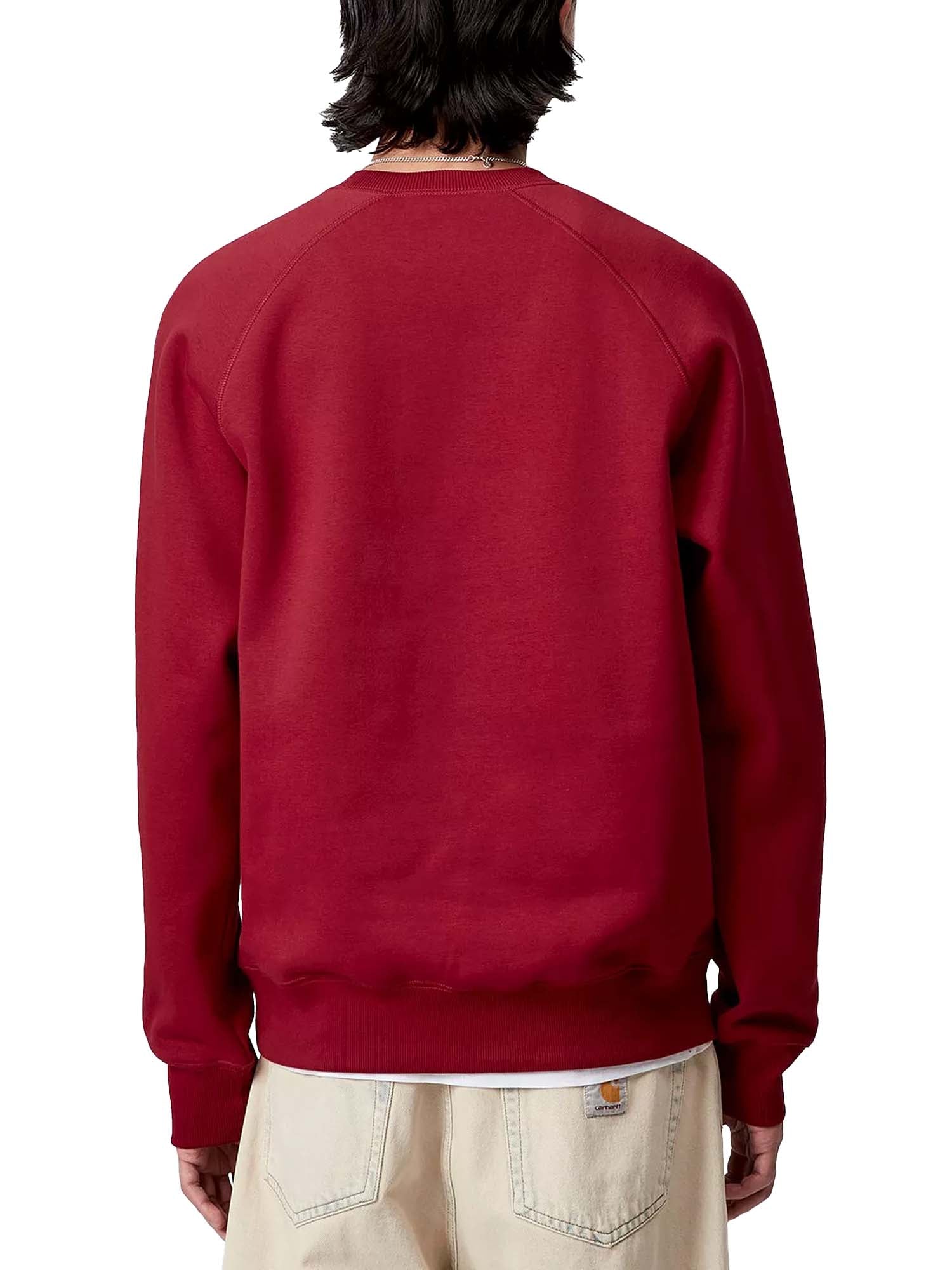 Carhartt Wip Chase Sweatshirt Rosso