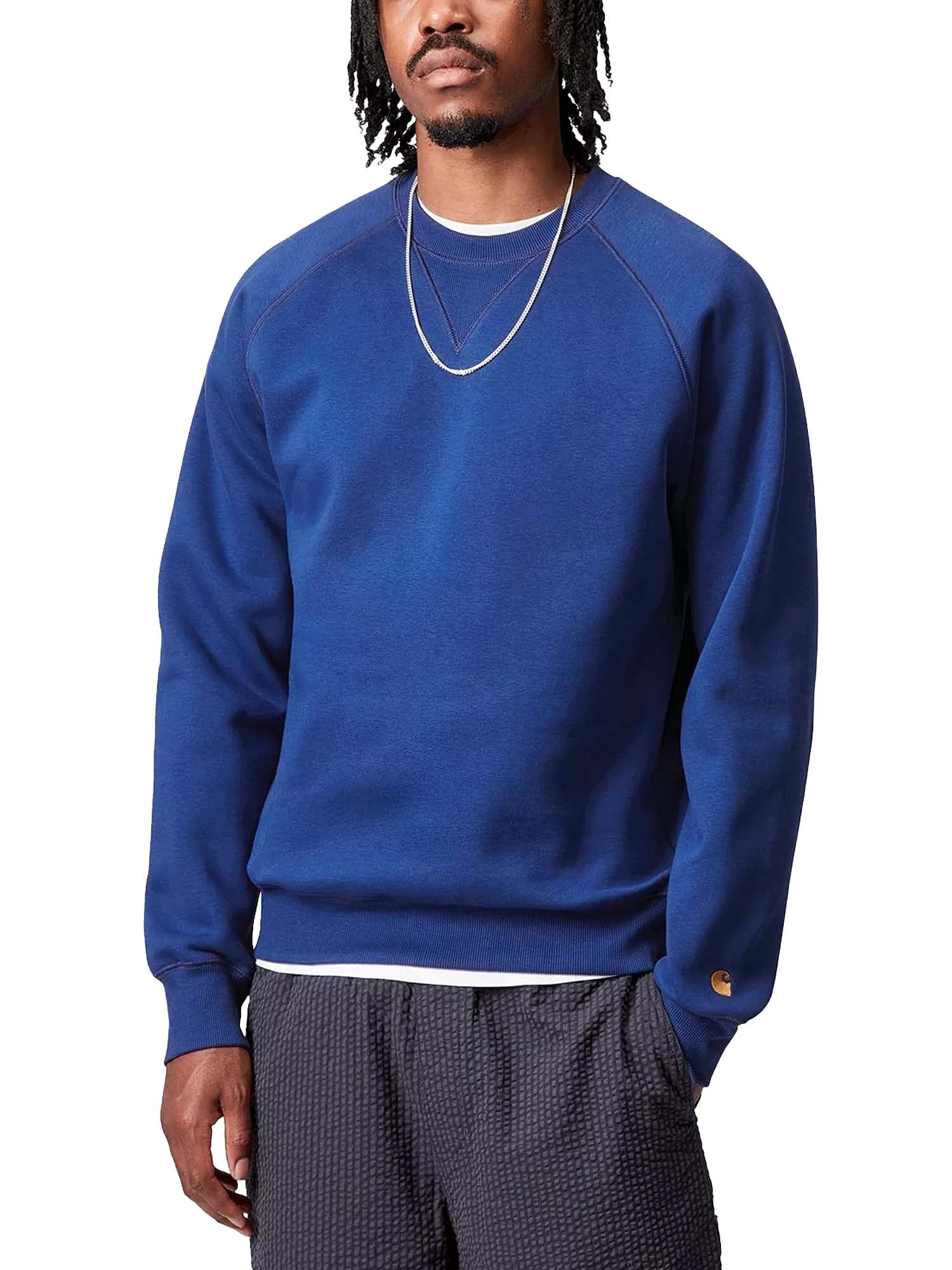 Carhartt Wip Chase Sweatshirt Blu