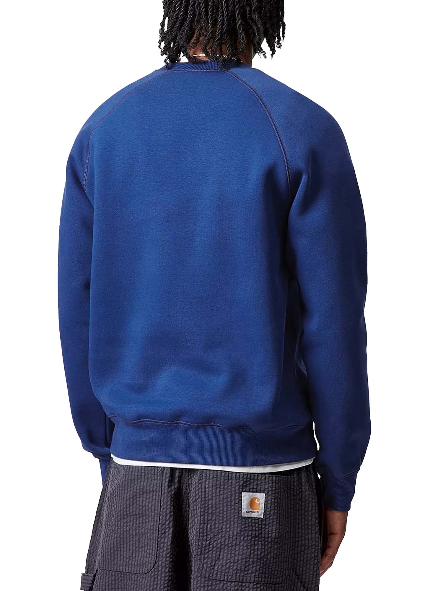 Carhartt Wip Chase Sweatshirt Blu
