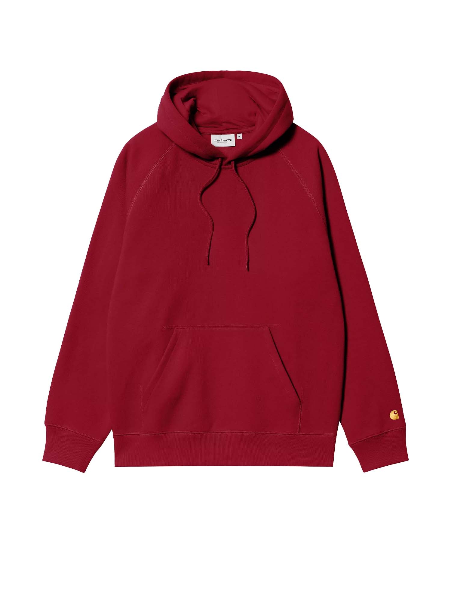 Carhartt Wip Hooded Chase Sweatshirt Rosso