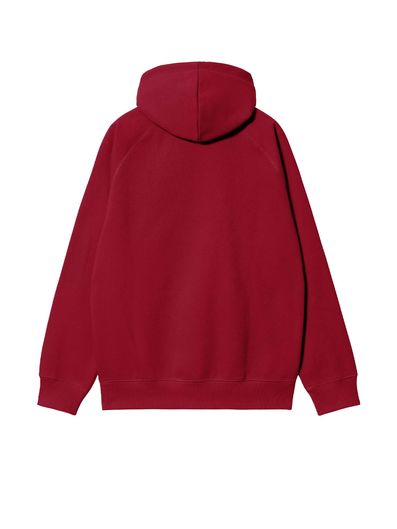 Carhartt Wip Hooded Chase Sweatshirt Rosso
