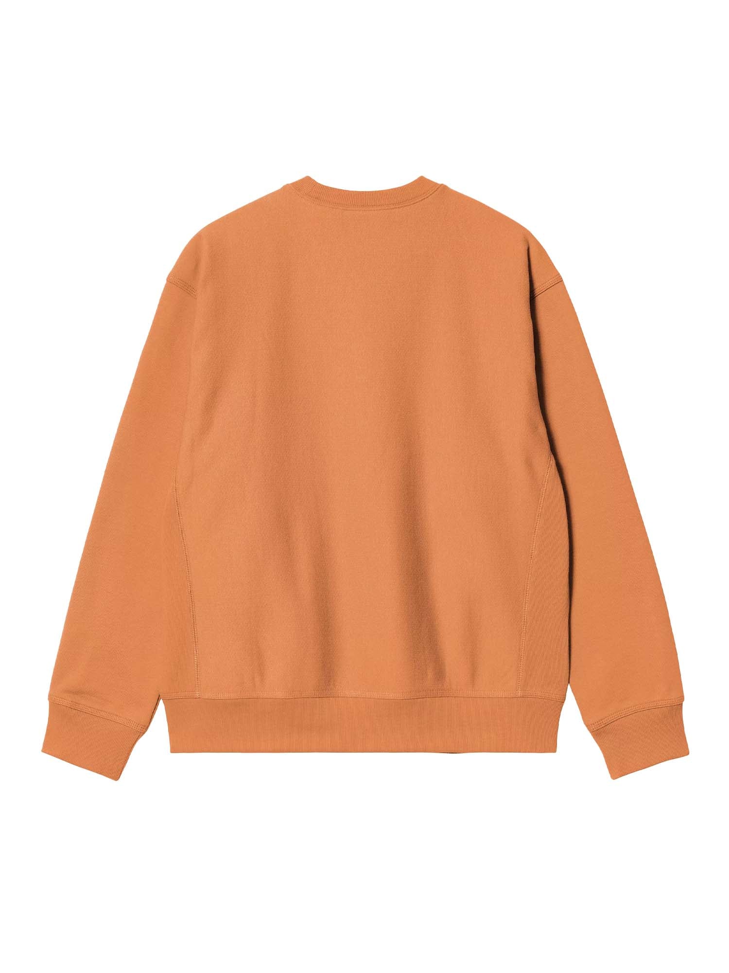Carhartt Wip American Script Sweatshirt Arancione
