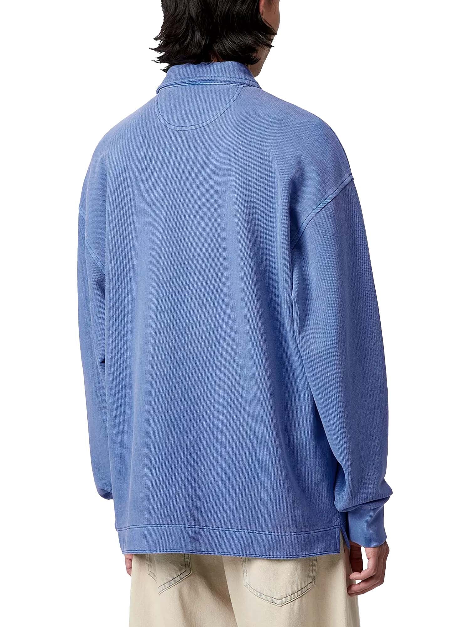 Carhartt Wip Sweatshirt PiqueScript Blu